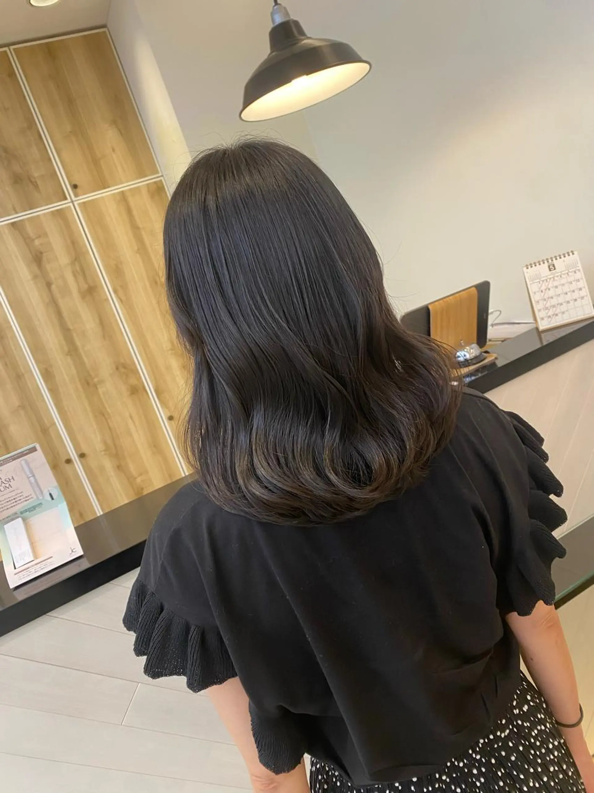 ミディアム コテ巻き風パーマ✨ かつみのヘアスタイル