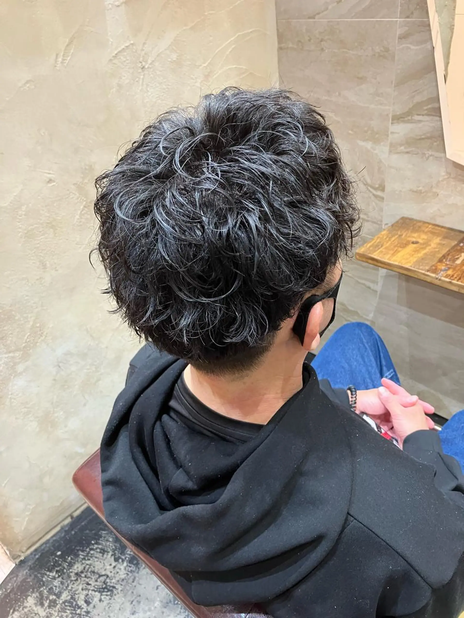 パーマ メンズ カット パーマ メンズ特化/パーマ/ フェードWATARUのヘアスタイル