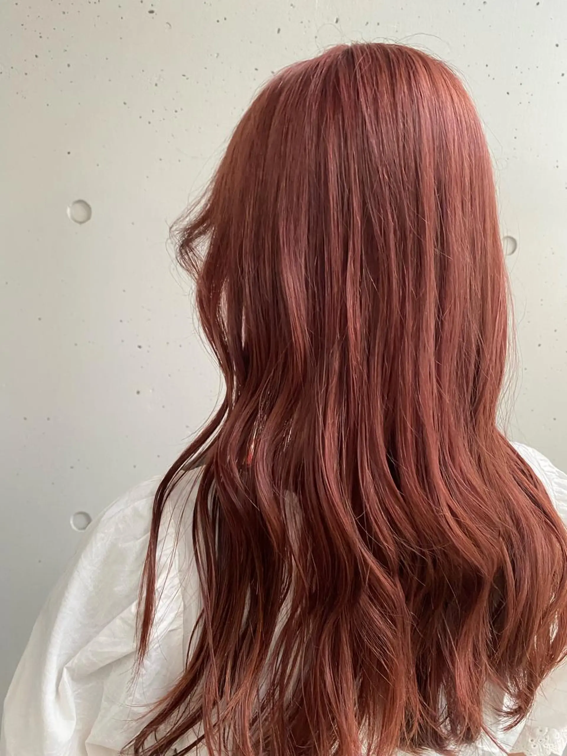 セミロング カラー ブリーチ お任せヘア☘️☘️ 及川渚のヘアスタイル