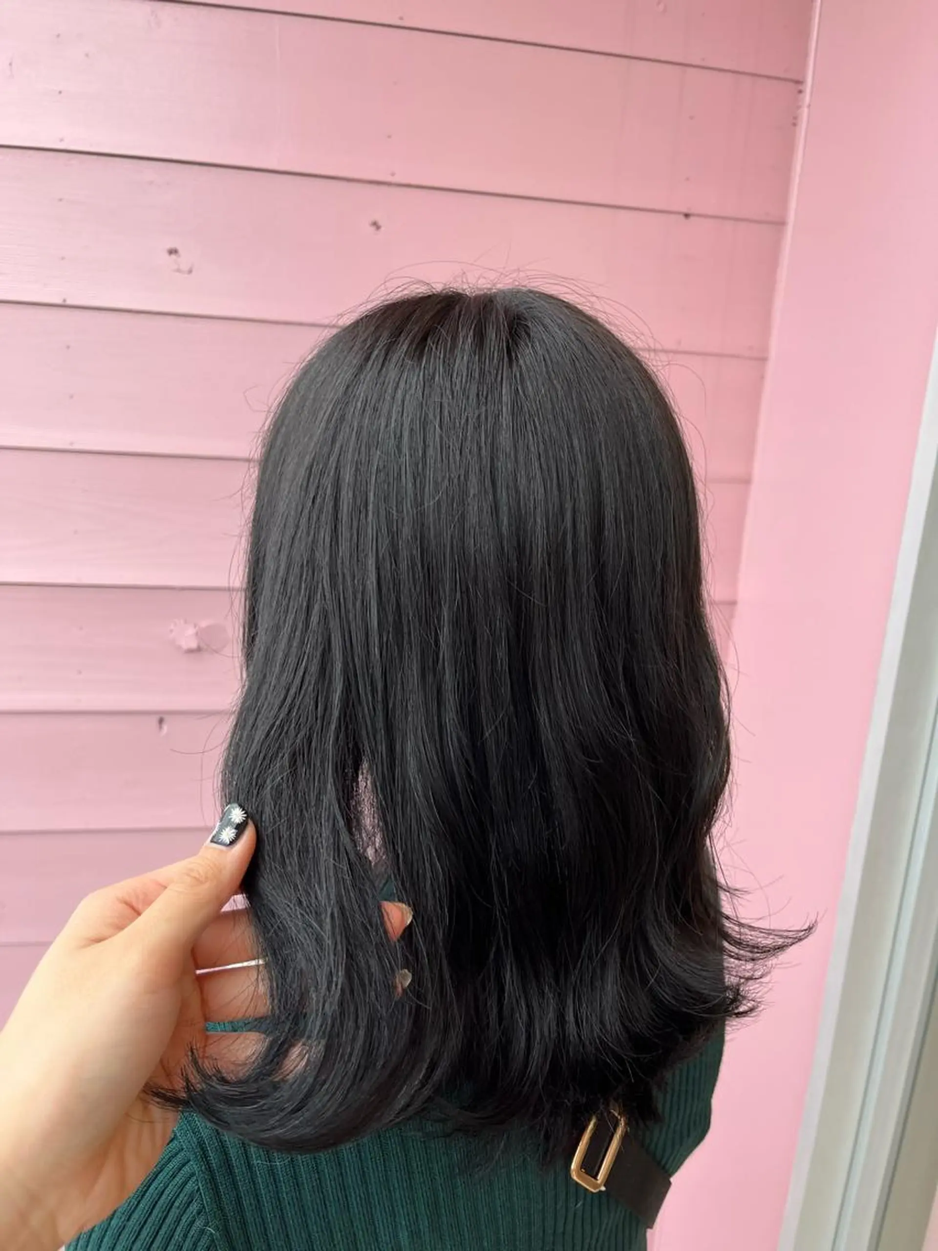 ミディアム 韓国風カラー ボブ ハイライト 髪質改善 韓国風ヘア ボヌールソレイユ所属・☁️彦坂唯有/ 透明感カラー☁️のヘアスタイル