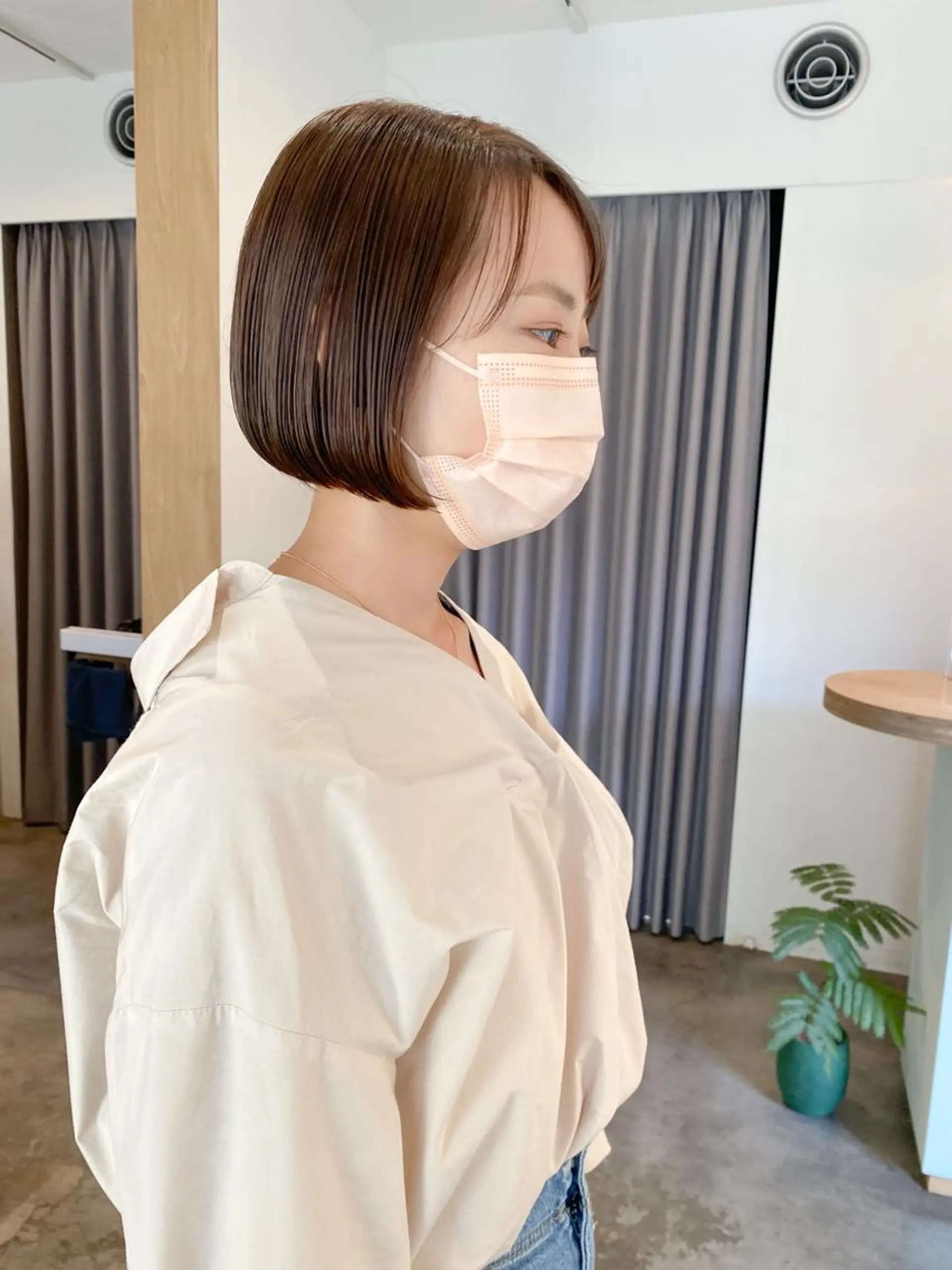 ショート カラー ヘアアレンジ Nancy所属・束感まつげ❤︎ あみのマツエク・マツパデザイン