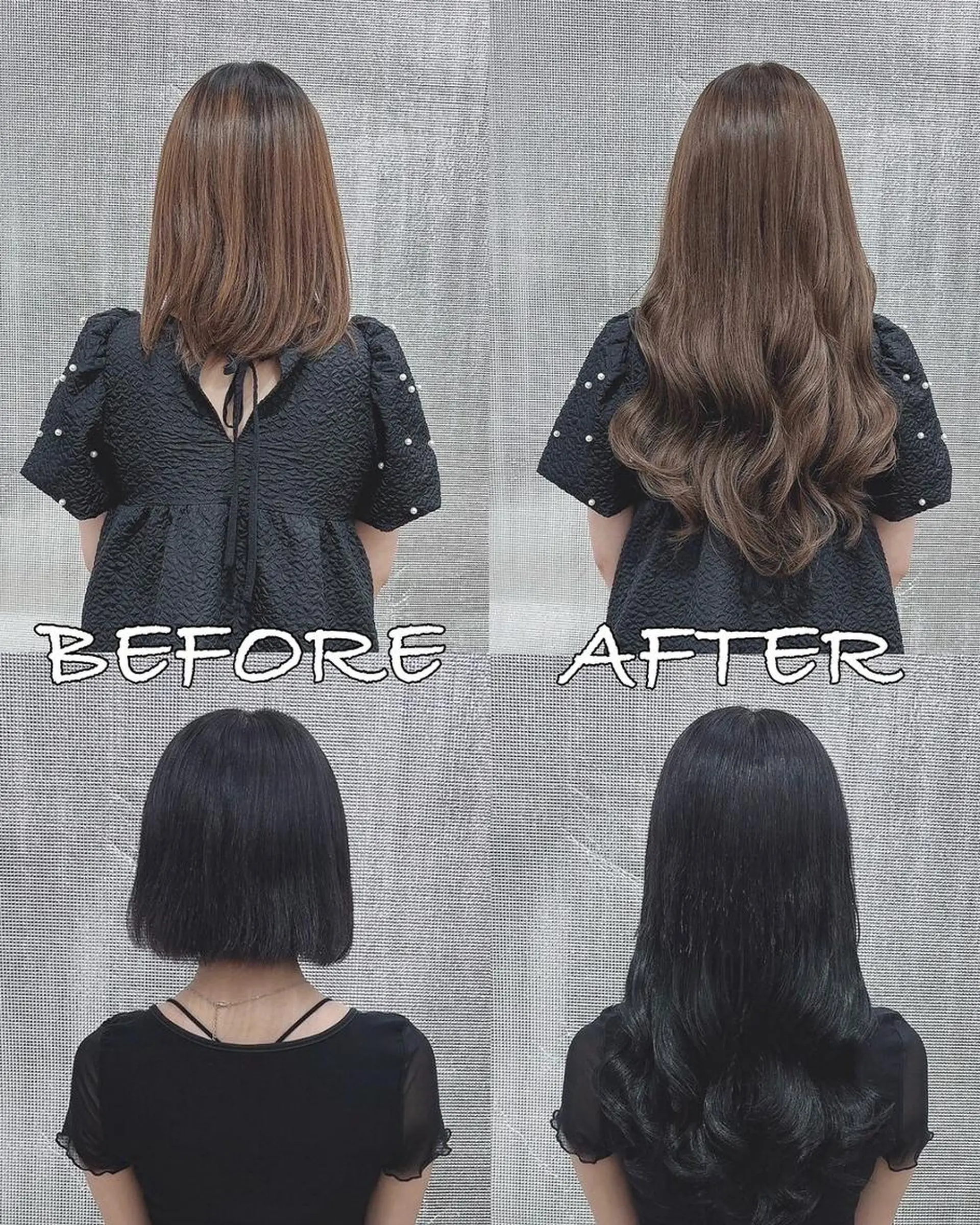 ロング カラー ヘアアレンジ シールエクステ バレイヤージュ ブリーチ ケアブリーチ ダブルカラー LIP 大阪本店 エクステ 堀谷和孝のヘアスタイル