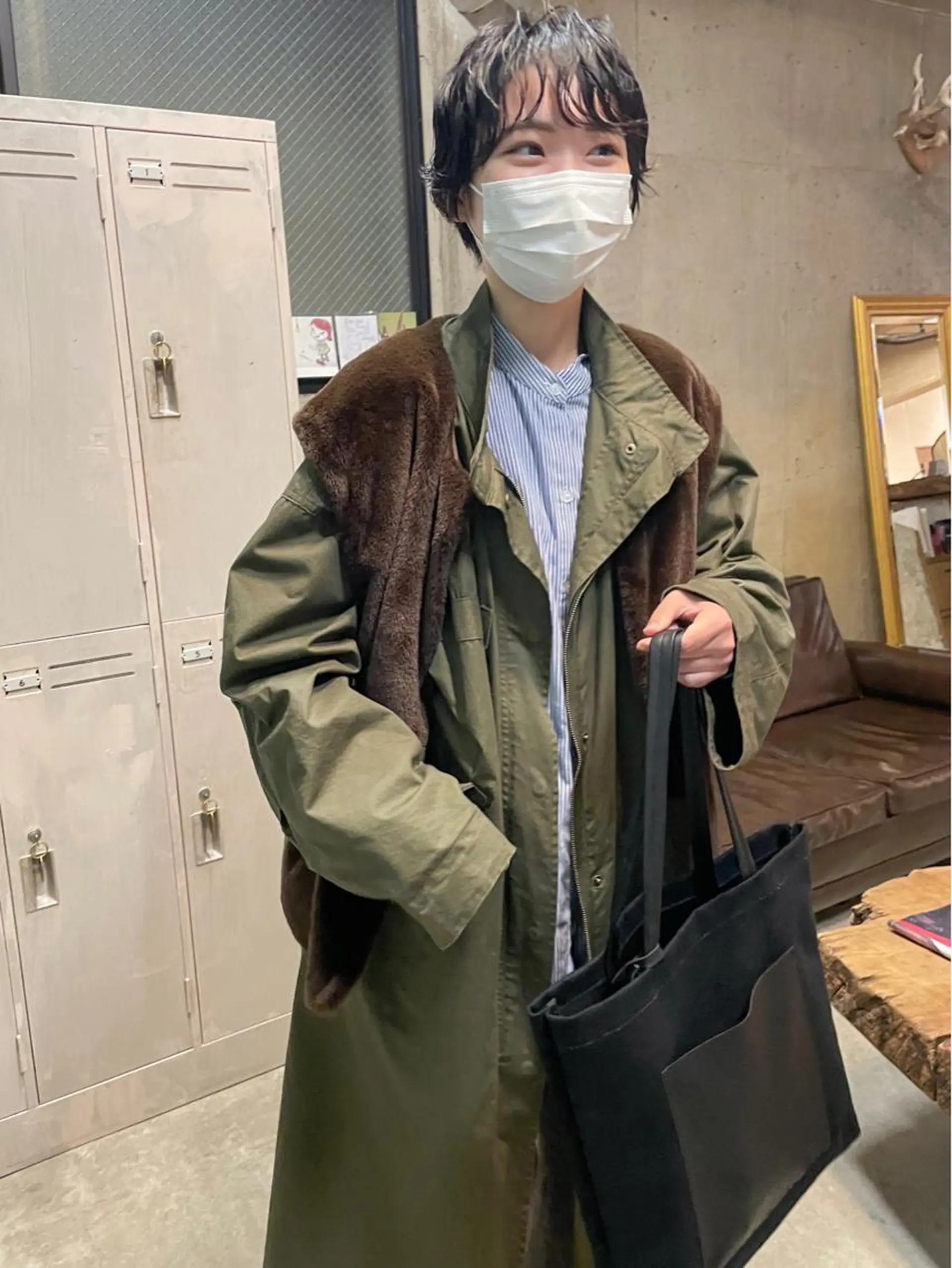 ショート パーマ パーマ/レイヤー 岩山丈一郎のヘアスタイル