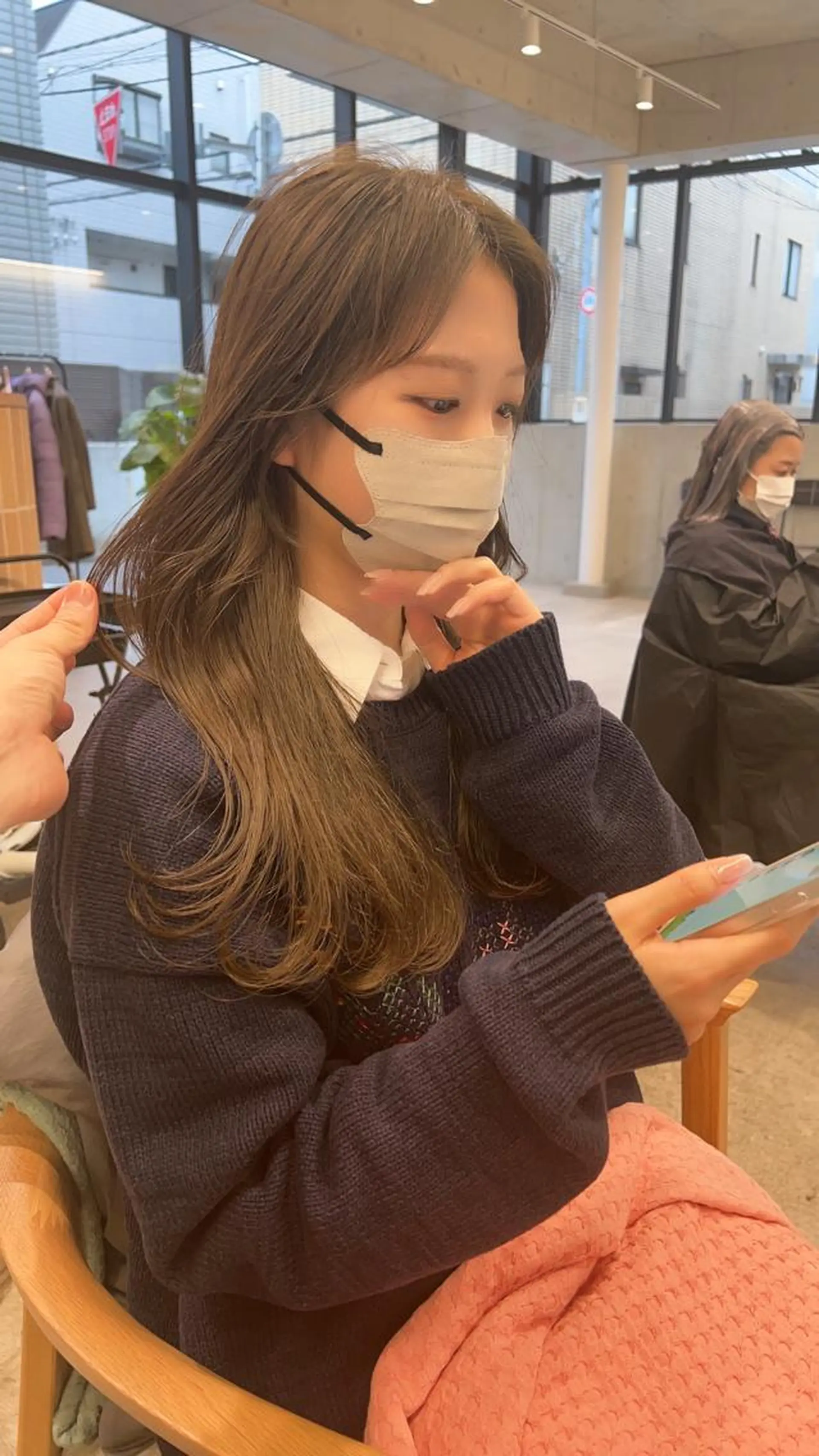 カラー ベージュカラー オリーブベージュ カット ヘアカラー 誰よりも丁寧なカット 🍀小林輝のヘアスタイル