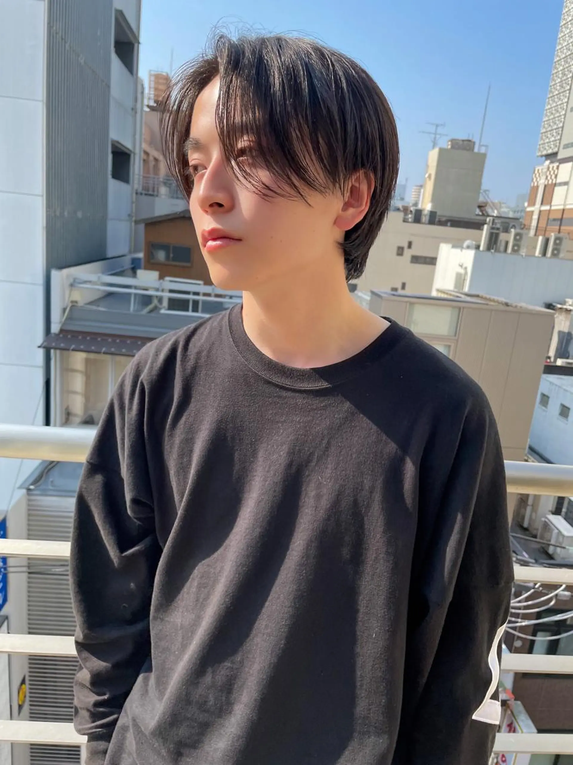 ショート オカモト ミユウのヘアスタイル