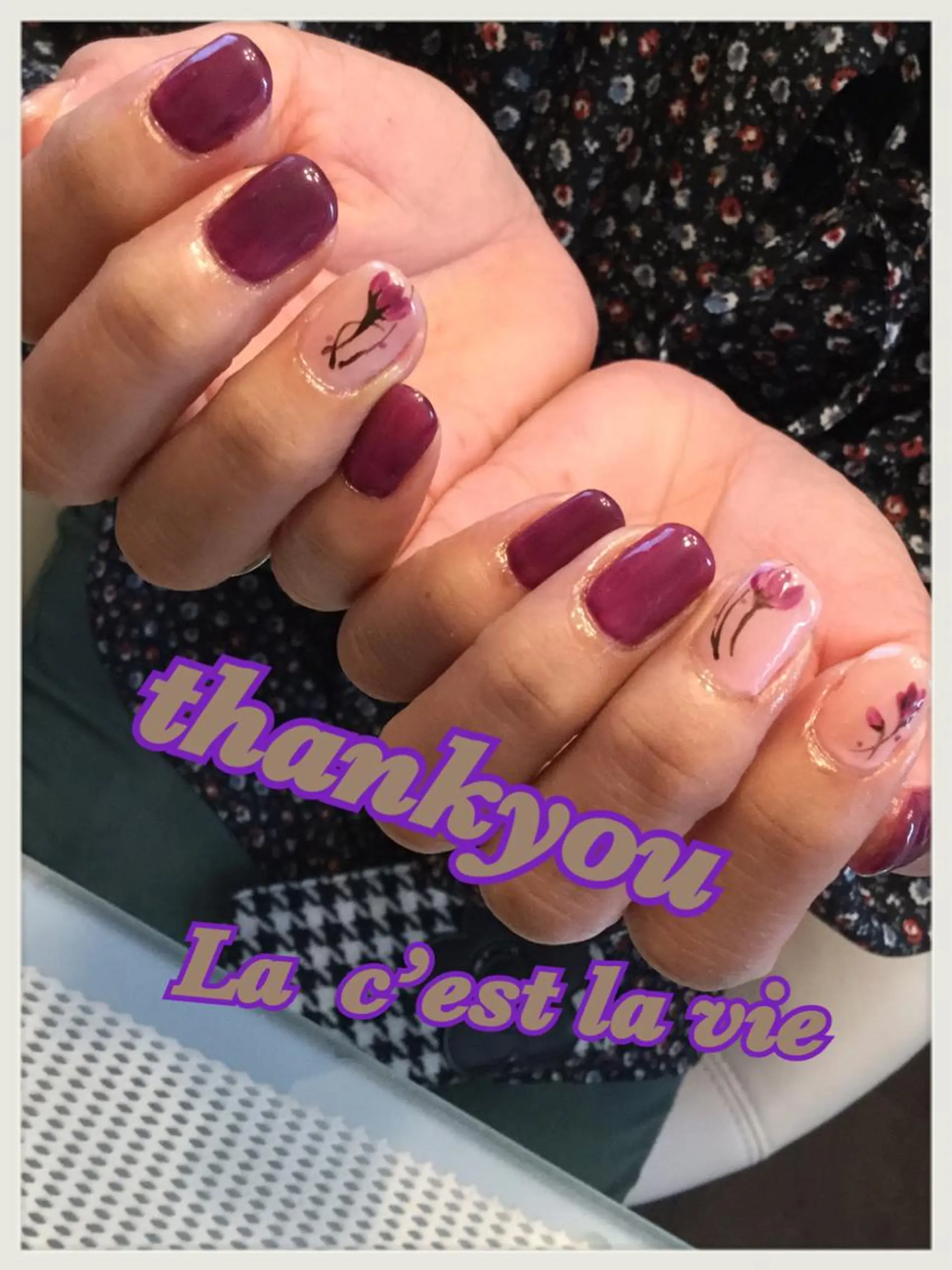 ネイル nailsalon ラセラヴィのネイルデザイン