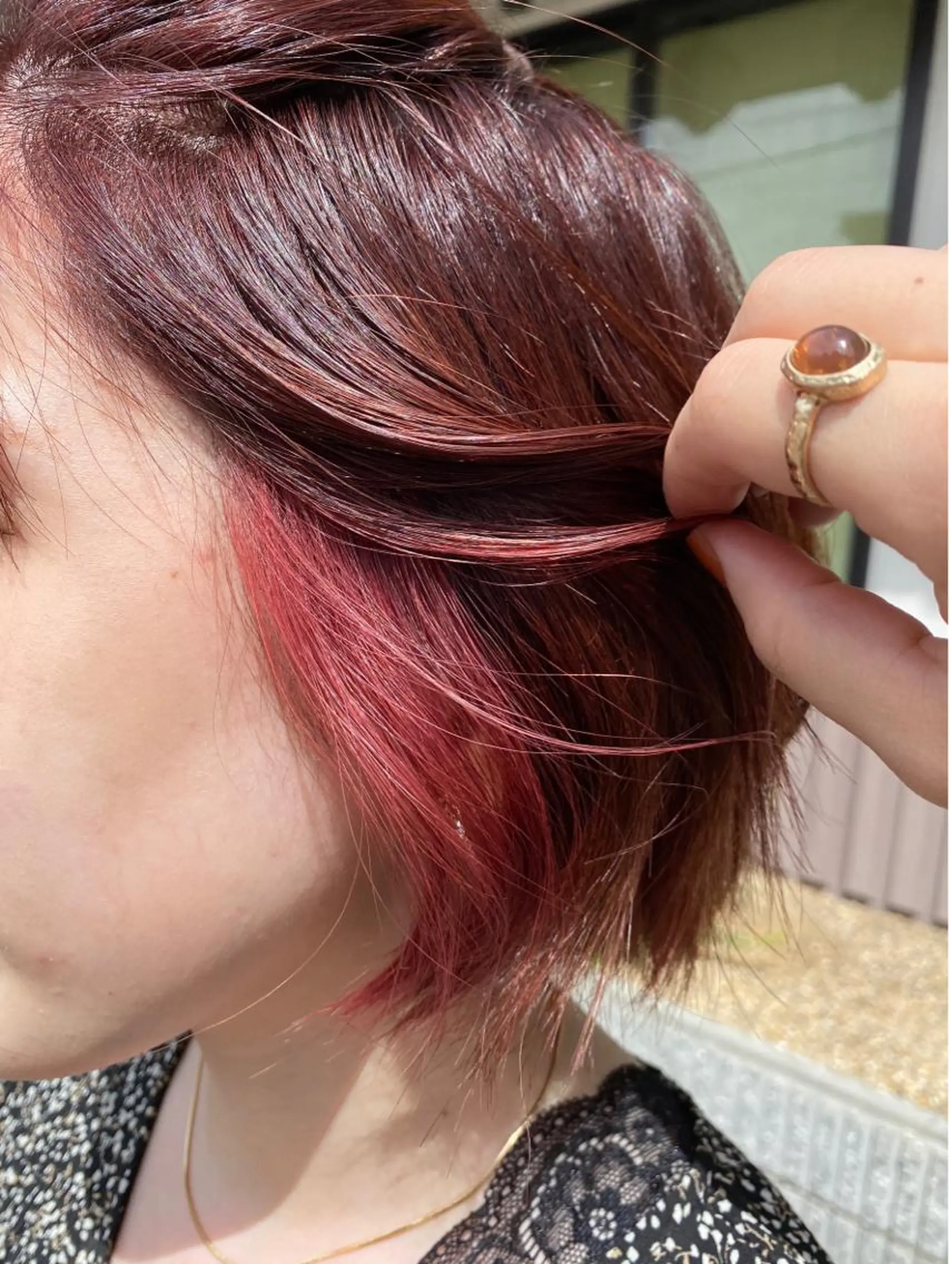 ミディアム カラー ヘアカラー 河原町/艶髪/西田 晴香のその他イメージ