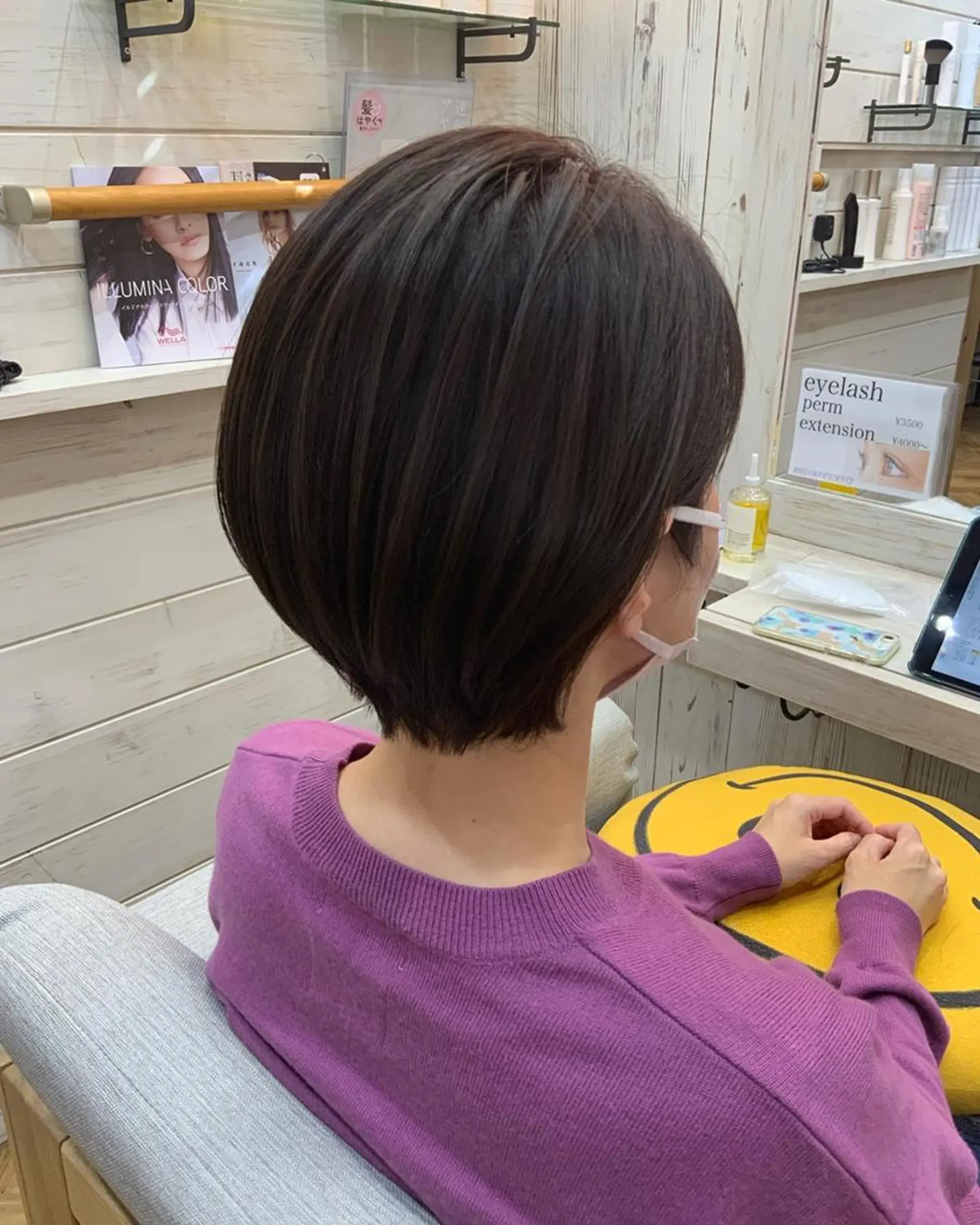ショート カラー パーマ ヘアアレンジ メンズ キッズ ネイル マツエク・マツパ メンズハイライト メンズインナーカラー アクアカラー ベージュカラー ハイライトカラー Saffyハリウッド トリートメント◎のヘアスタイル
