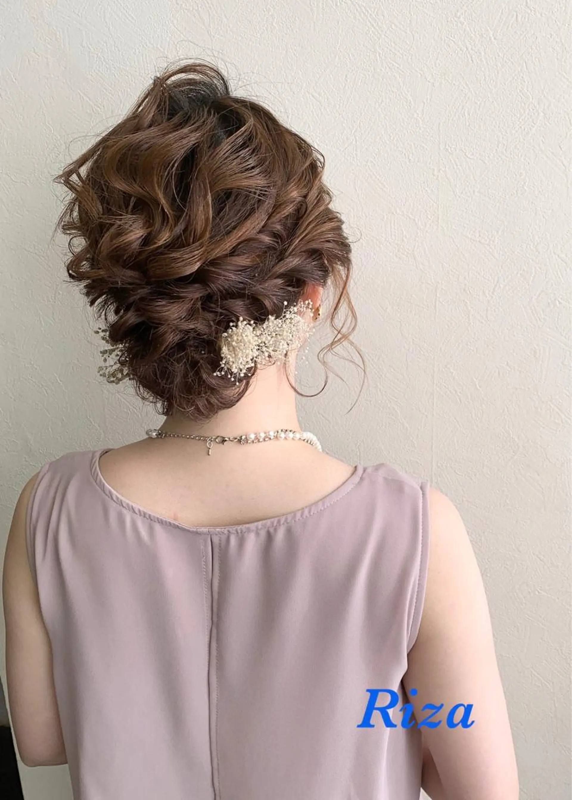 ヘアアレンジ HAIR MAKE Riza所属・谷口 弥生のヘアスタイル