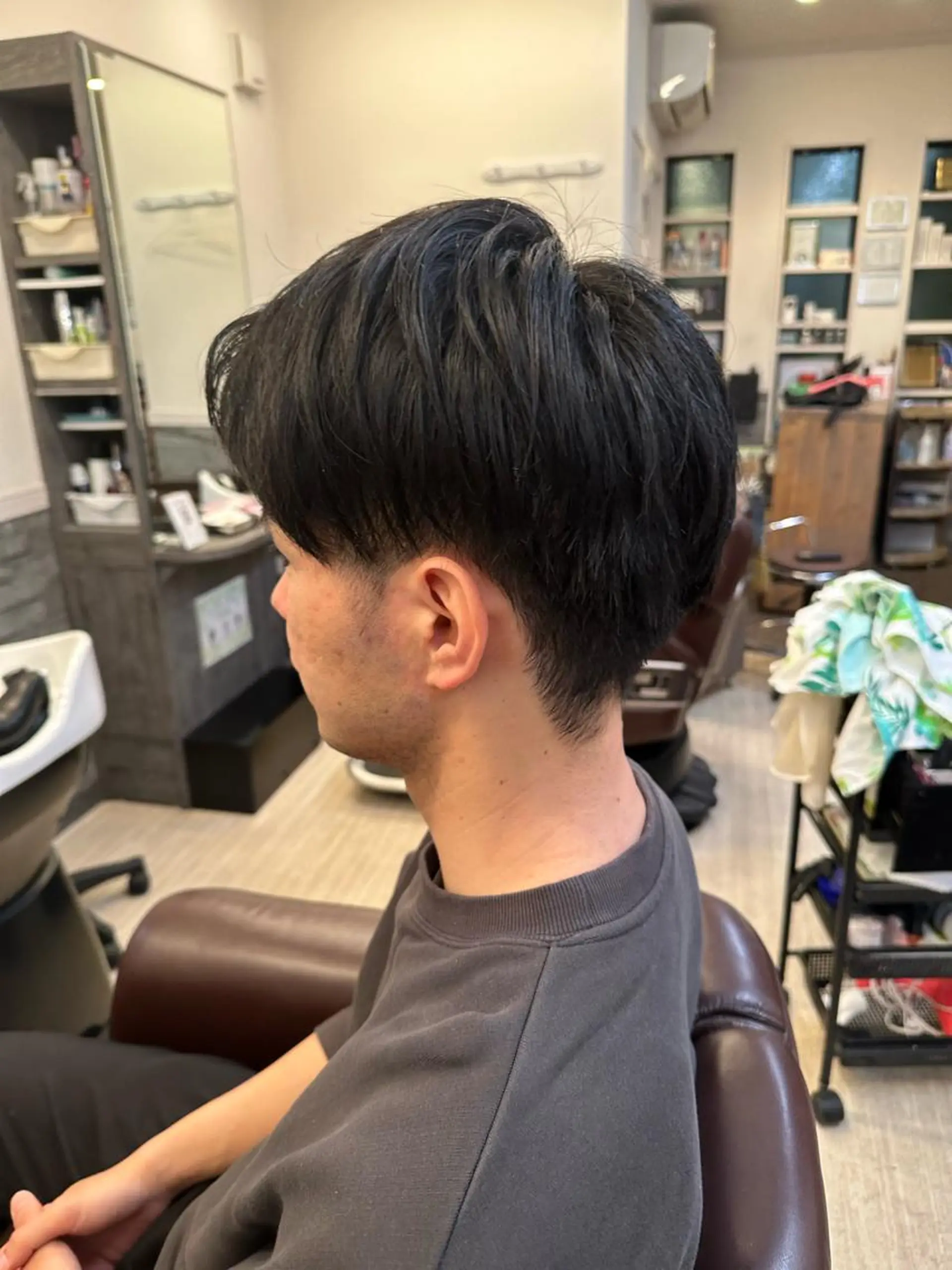 ショート 仲川 遼のヘアスタイル