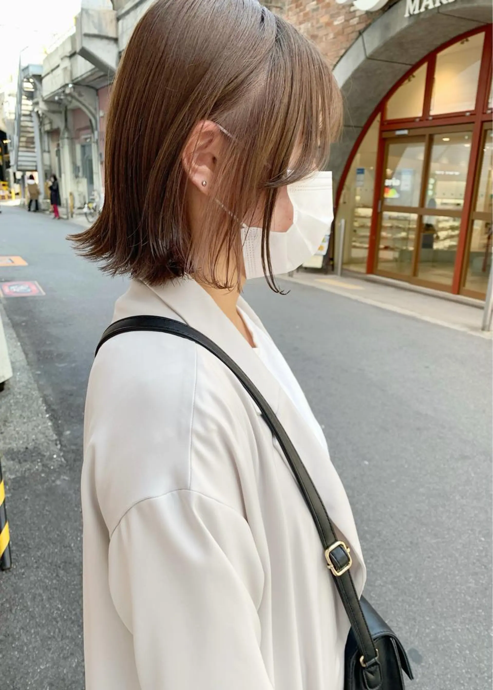 ショート カラー インナーカラー カット ヘアカラー トリートメント 樫原裕二 /柔らかいカラーのヘアスタイル