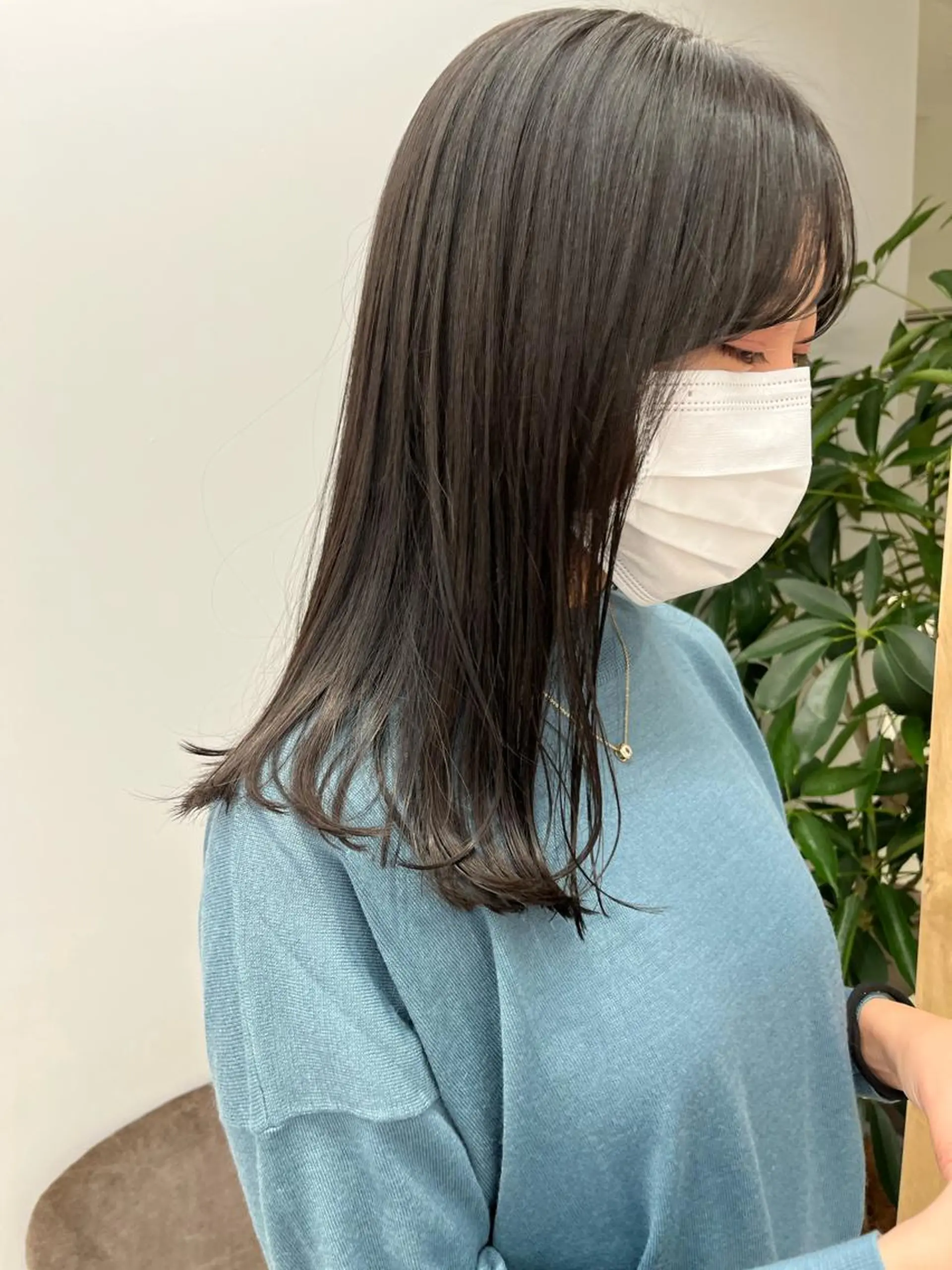 ロング カラー パーマ ヘアアレンジ メンズ キッズ ネイル マツエク・マツパ アイブロウ グレージュ オリーブグレージュ オリーブグレー お洒落パーマ/ボブ ❄️Tomoka❄️のヘアスタイル
