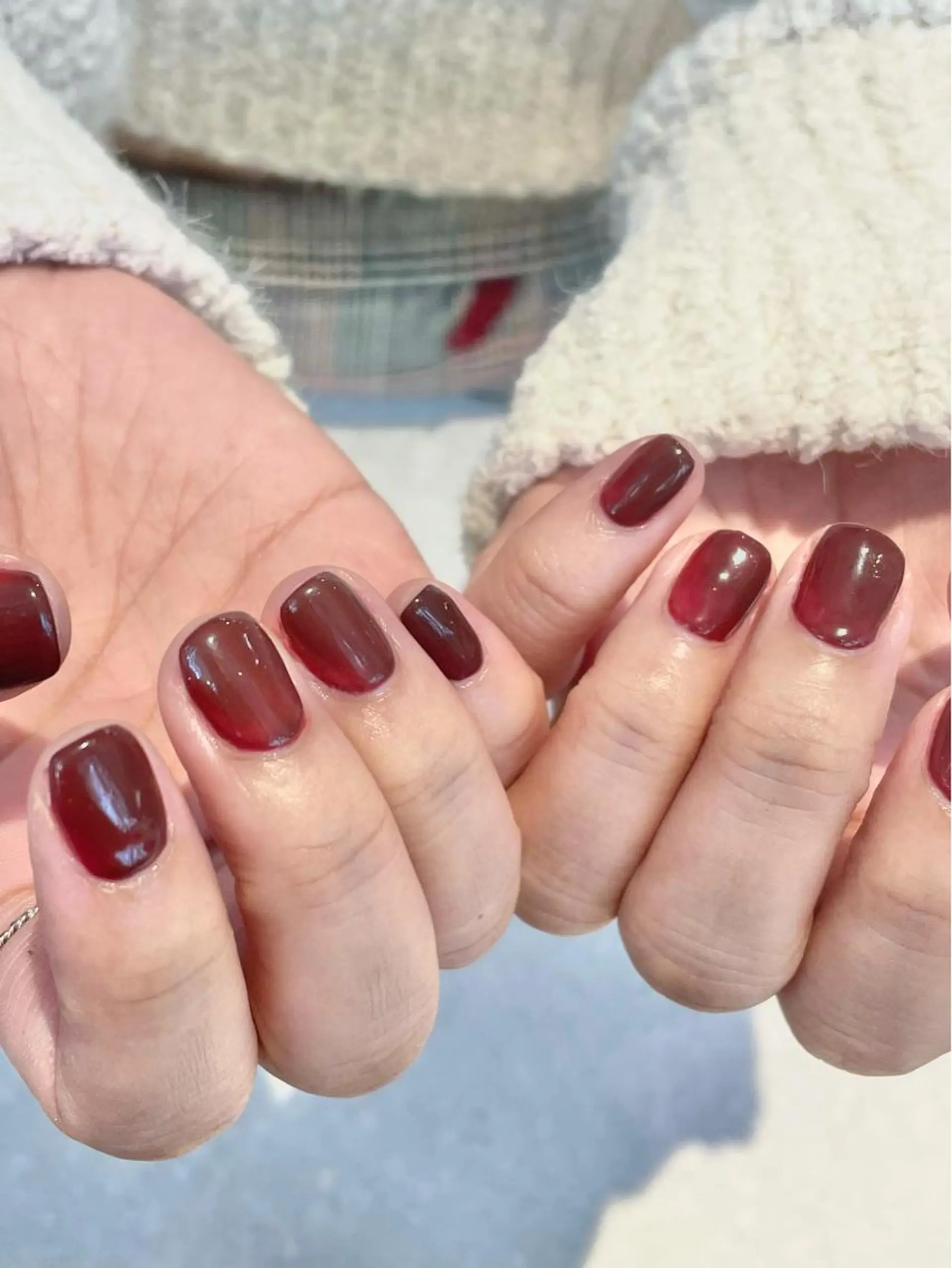 ネイル 🎀ボブ＋ハイトーン シュカ👶🏻のヘアスタイル