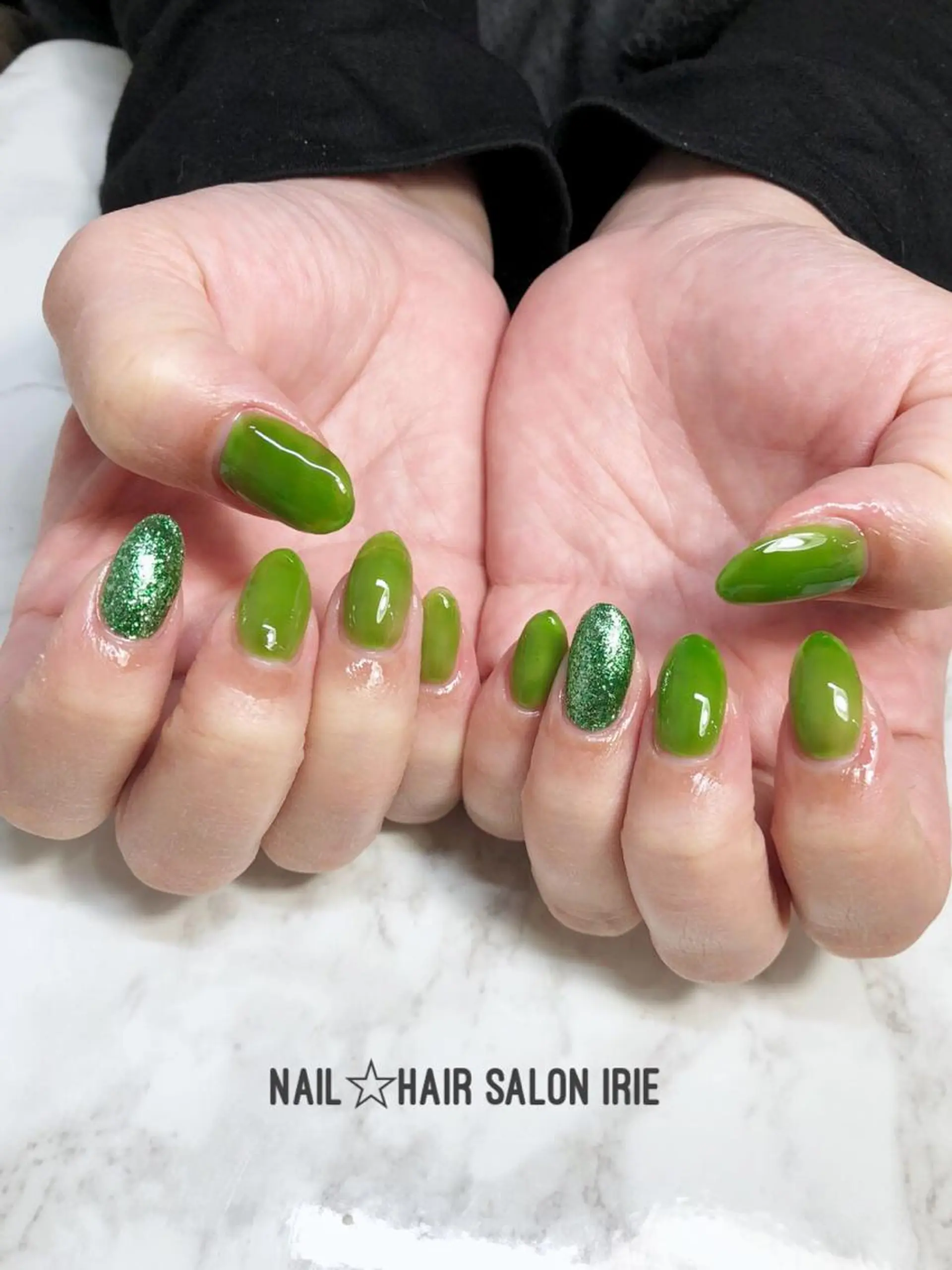 ネイル ハンドネイル ハンドケア Hair salon Irie所属・與儀 知佳のネイルデザイン