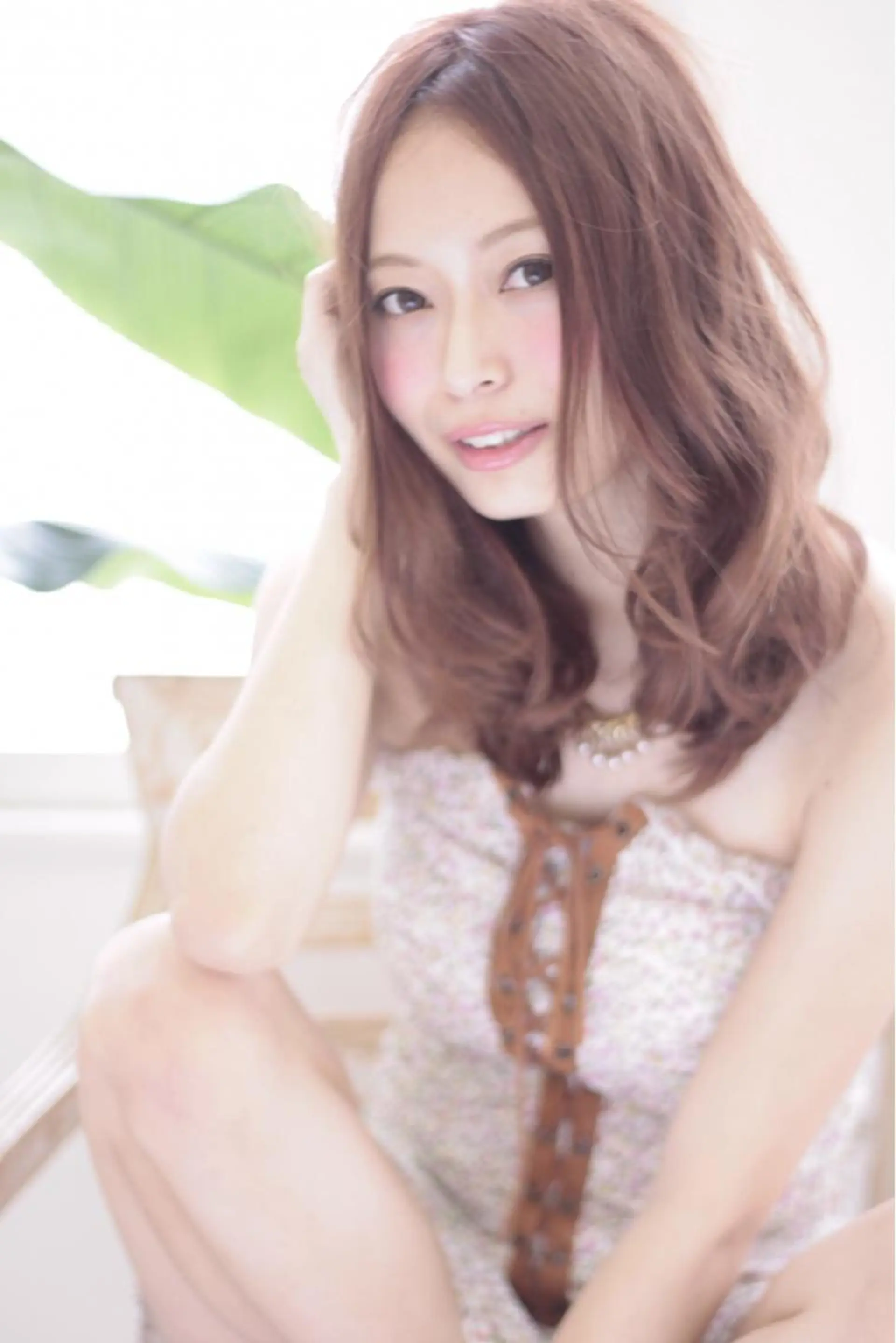 セミロング カラー カット ヘアカラー 小顔カット/レイヤー 【WiLL】加藤のヘアスタイル