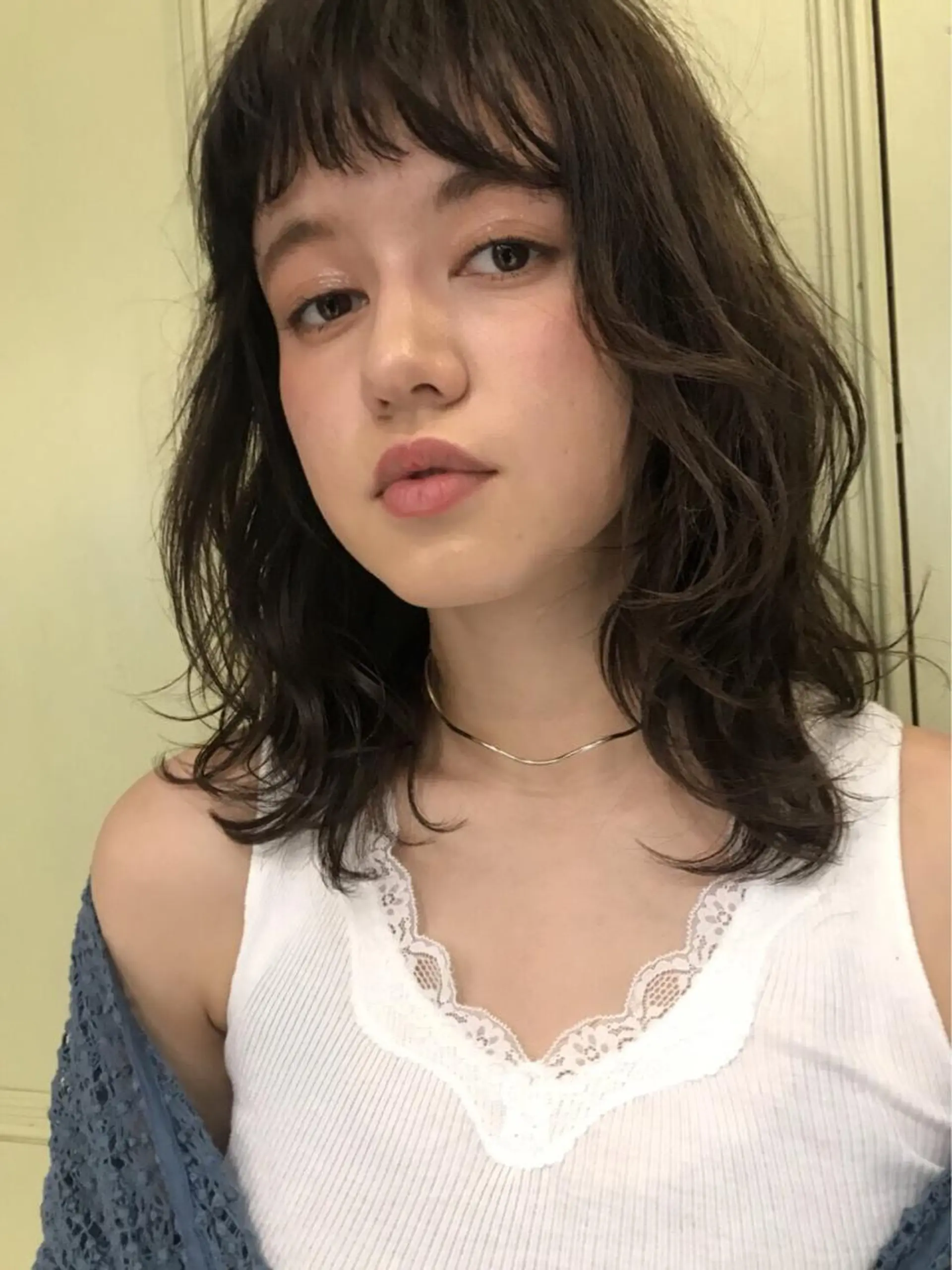 セミロング カラー パーマ ヘアアレンジ O/ODER (official)のヘアスタイル