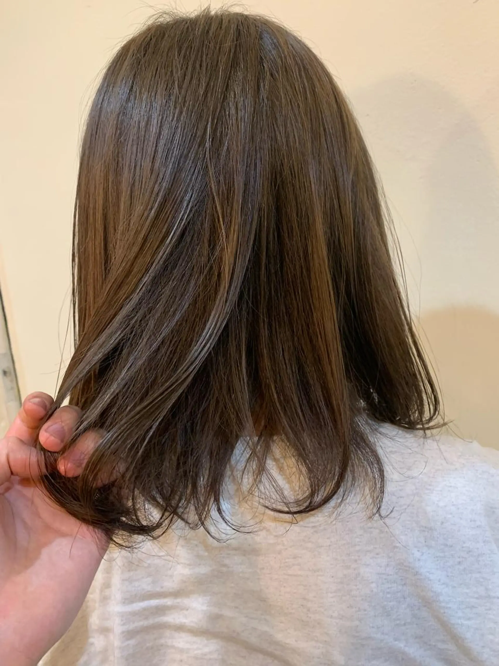 カラー ブラウンカラー 透明感カラー グレージュ cana カナ/tensionのヘアスタイル