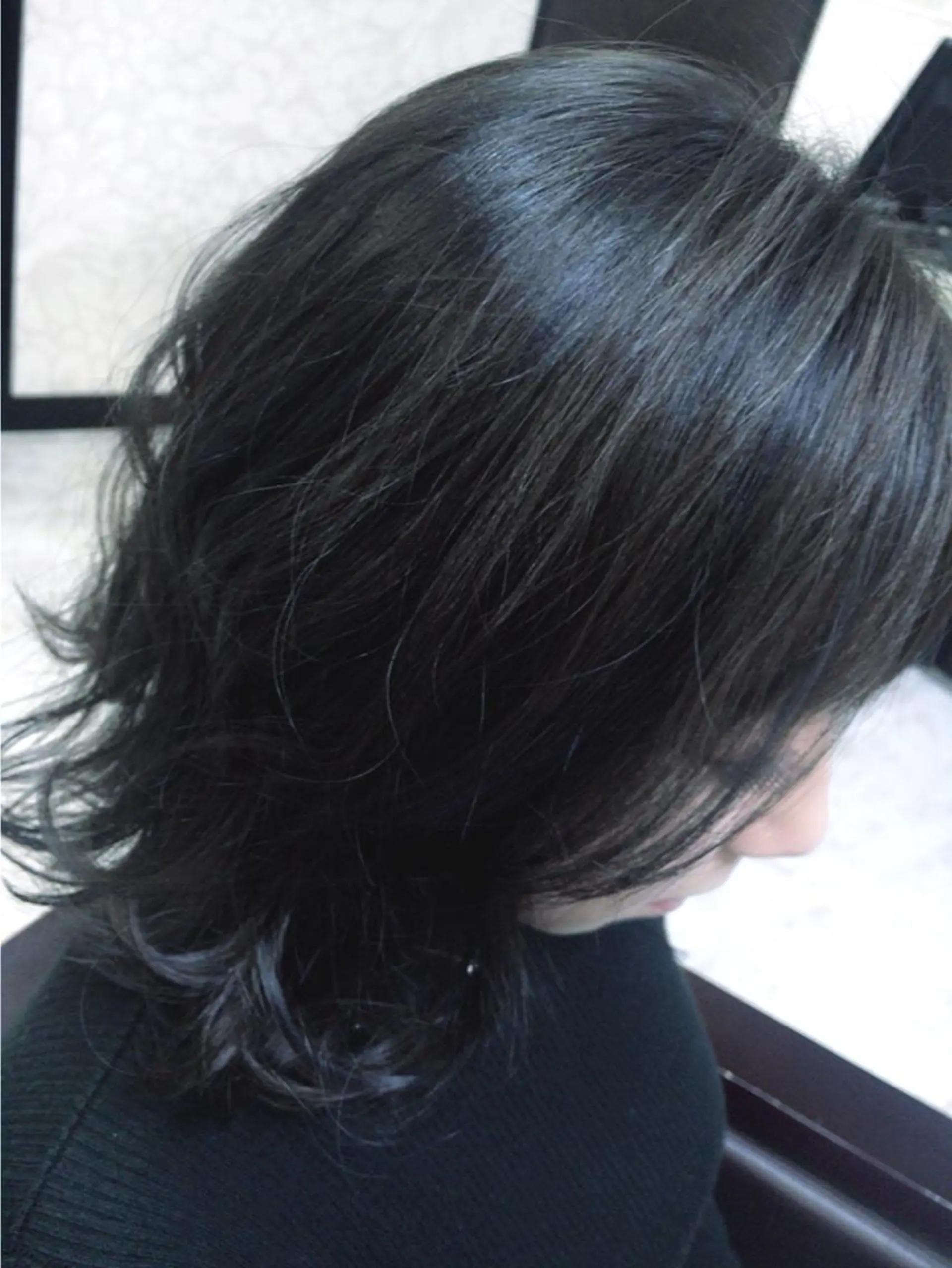 ショート ミディアム セミロング ロング カラー ダークグレー ダークグレージュ グレージュ ハイライトカラー ハイライト UNDER vr 【アンダーバー】のヘアスタイル