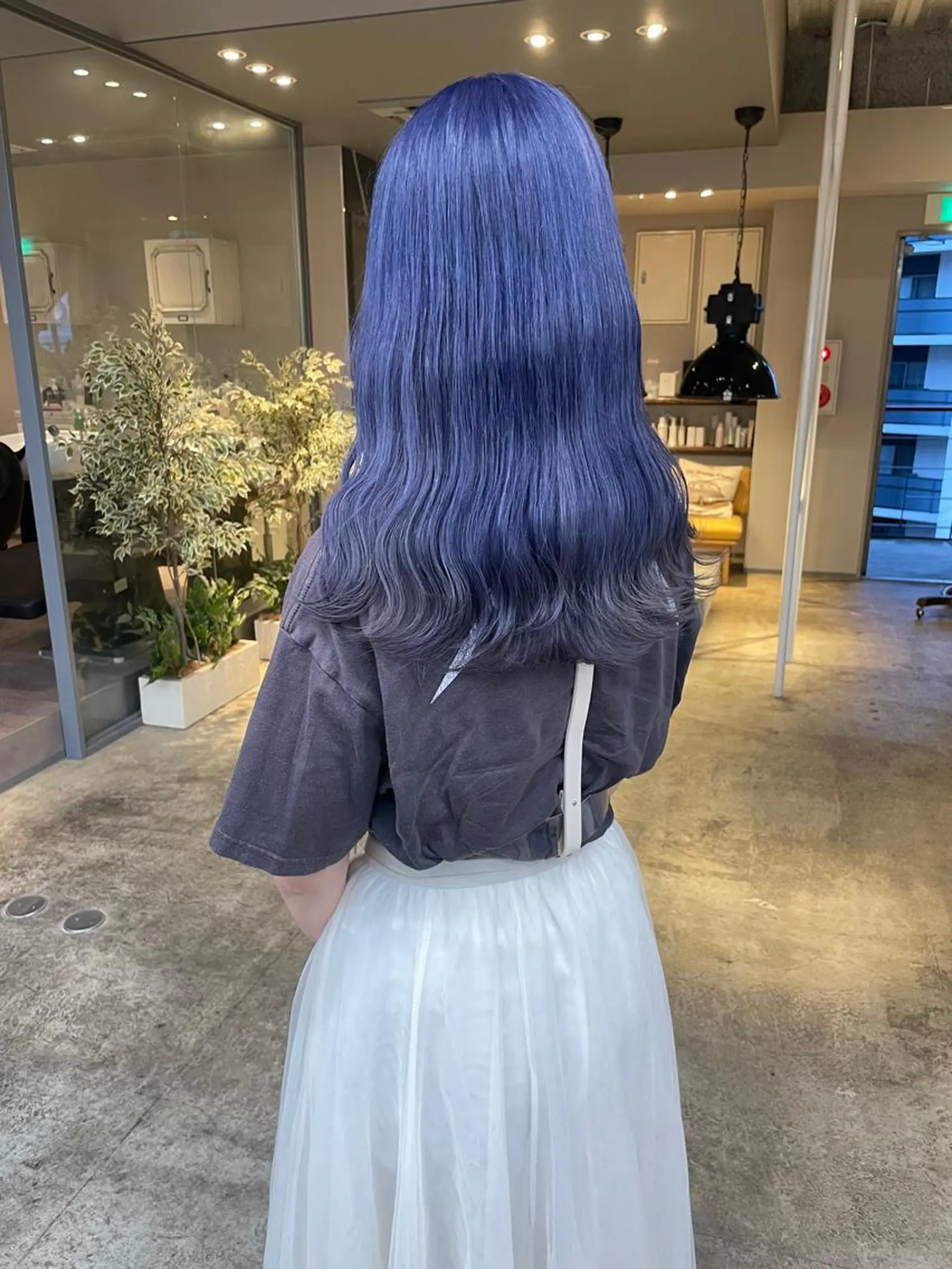 セミロング バレイヤージュモデル 小林匠❤️‍🔥のヘアスタイル