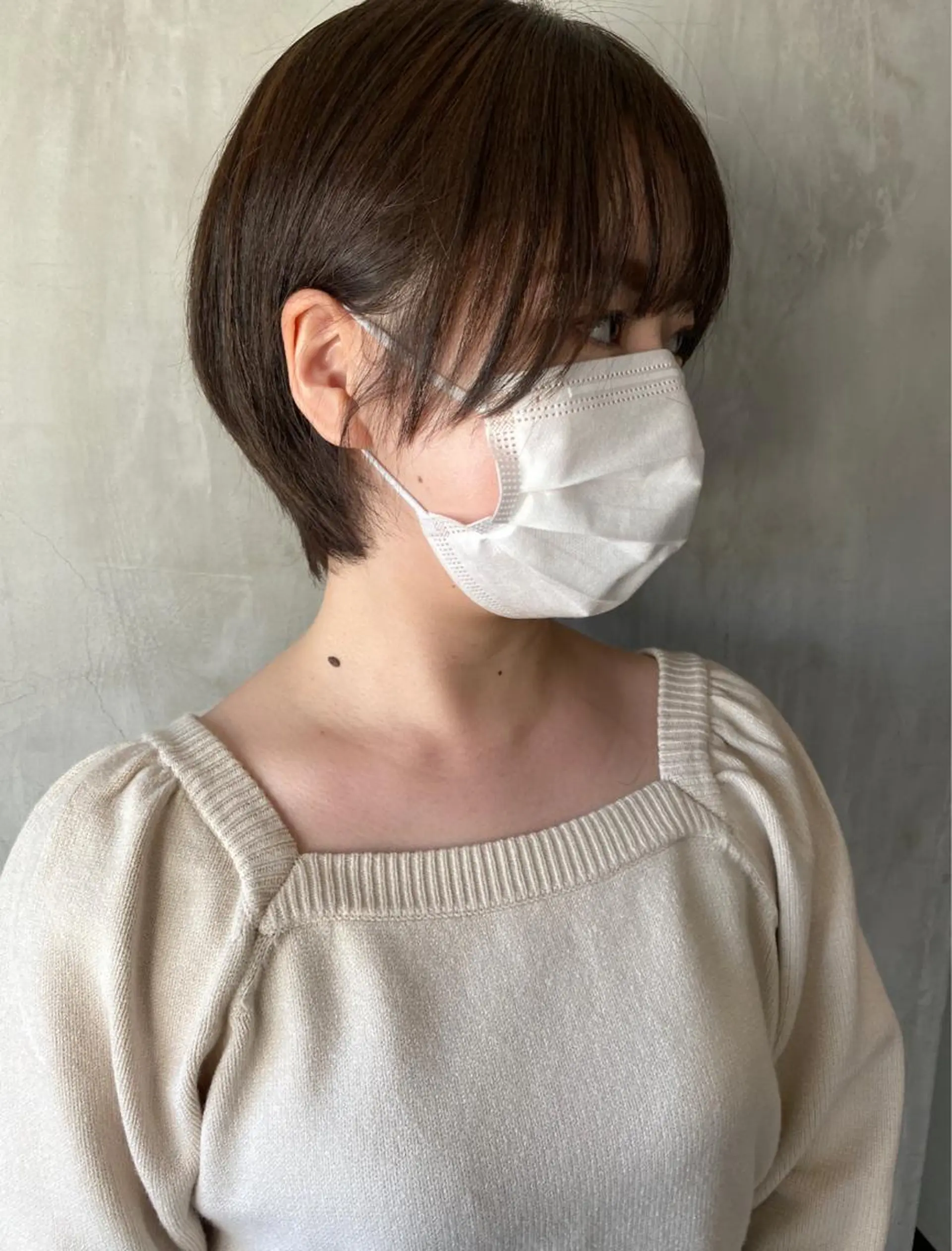 ショート カラー ヘアアレンジ stylist/蛯谷 珠里のヘアスタイル