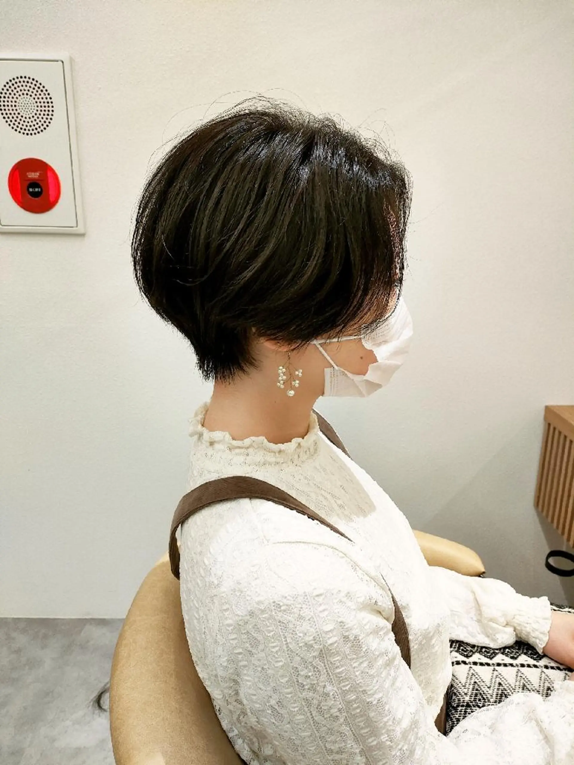 ショート ハンサムショート ショートヘア 【似合わせ・レイヤー ・パーマ】海気のヘアスタイル