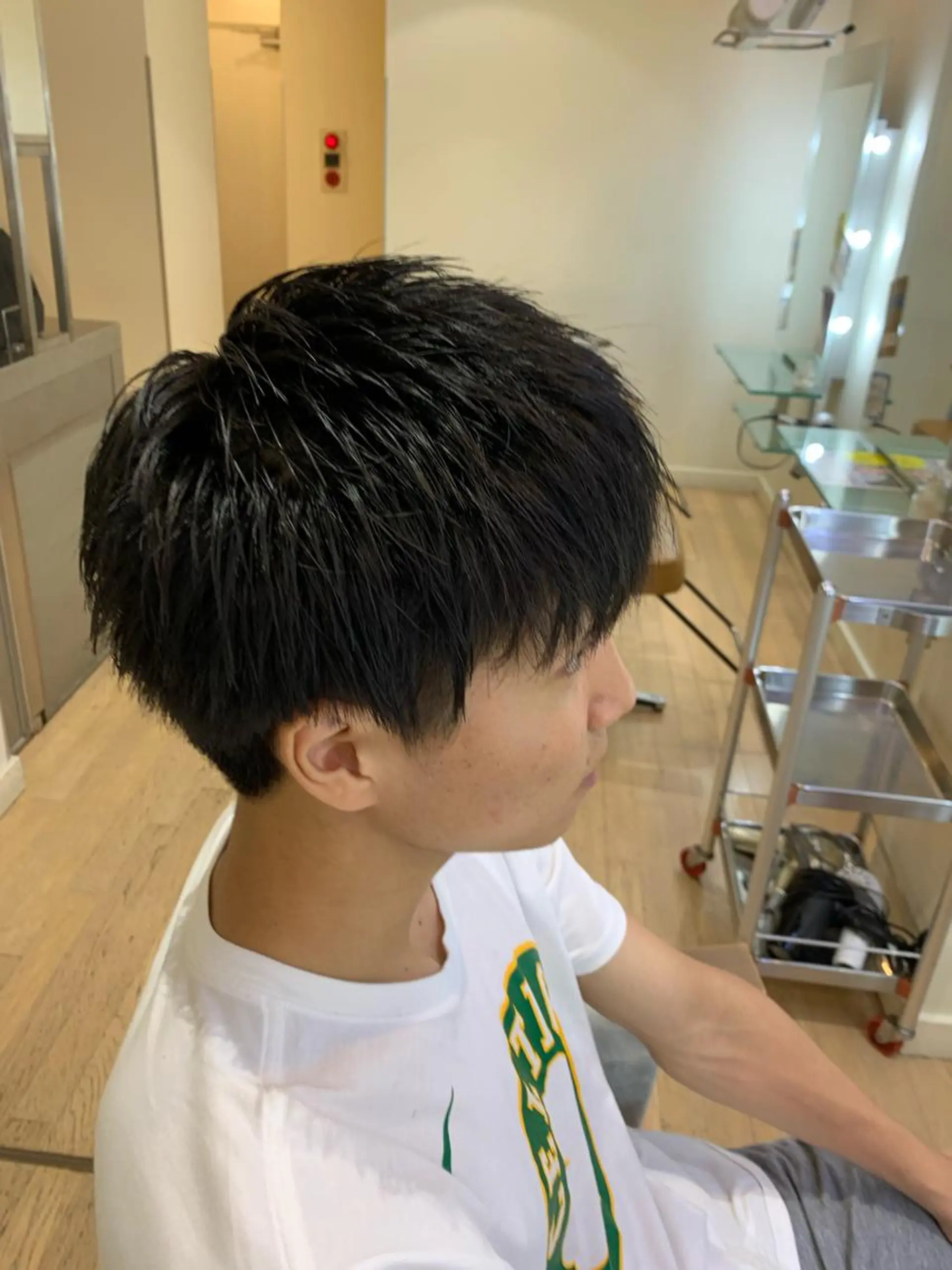 ショート メンズ マッシュ 学生(メンズ向け) 学生 【メンズモデル募集】 Bassa所沢のヘアスタイル