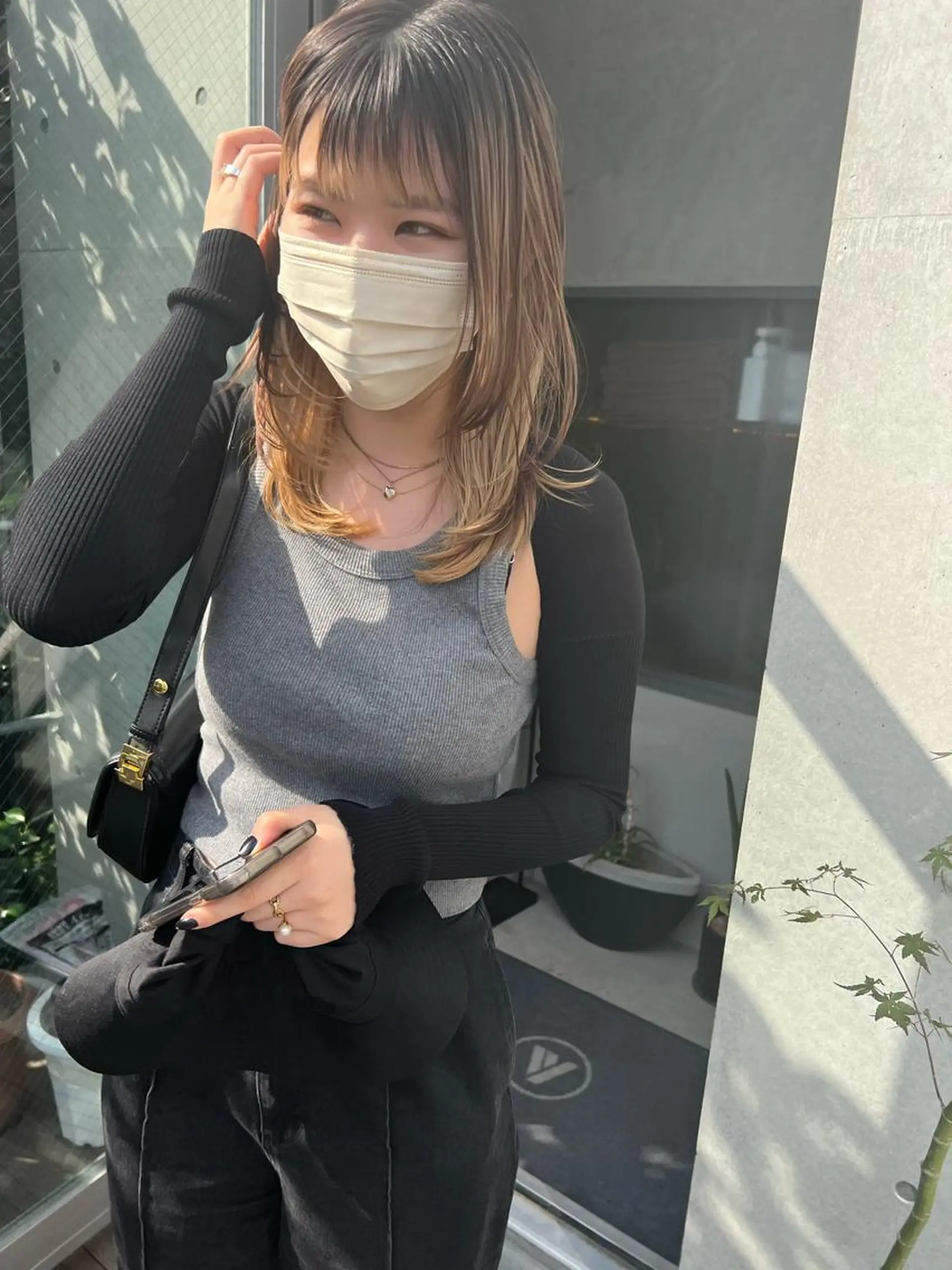 ミディアム レイヤーカット カット sakoda shunkiのヘアスタイル