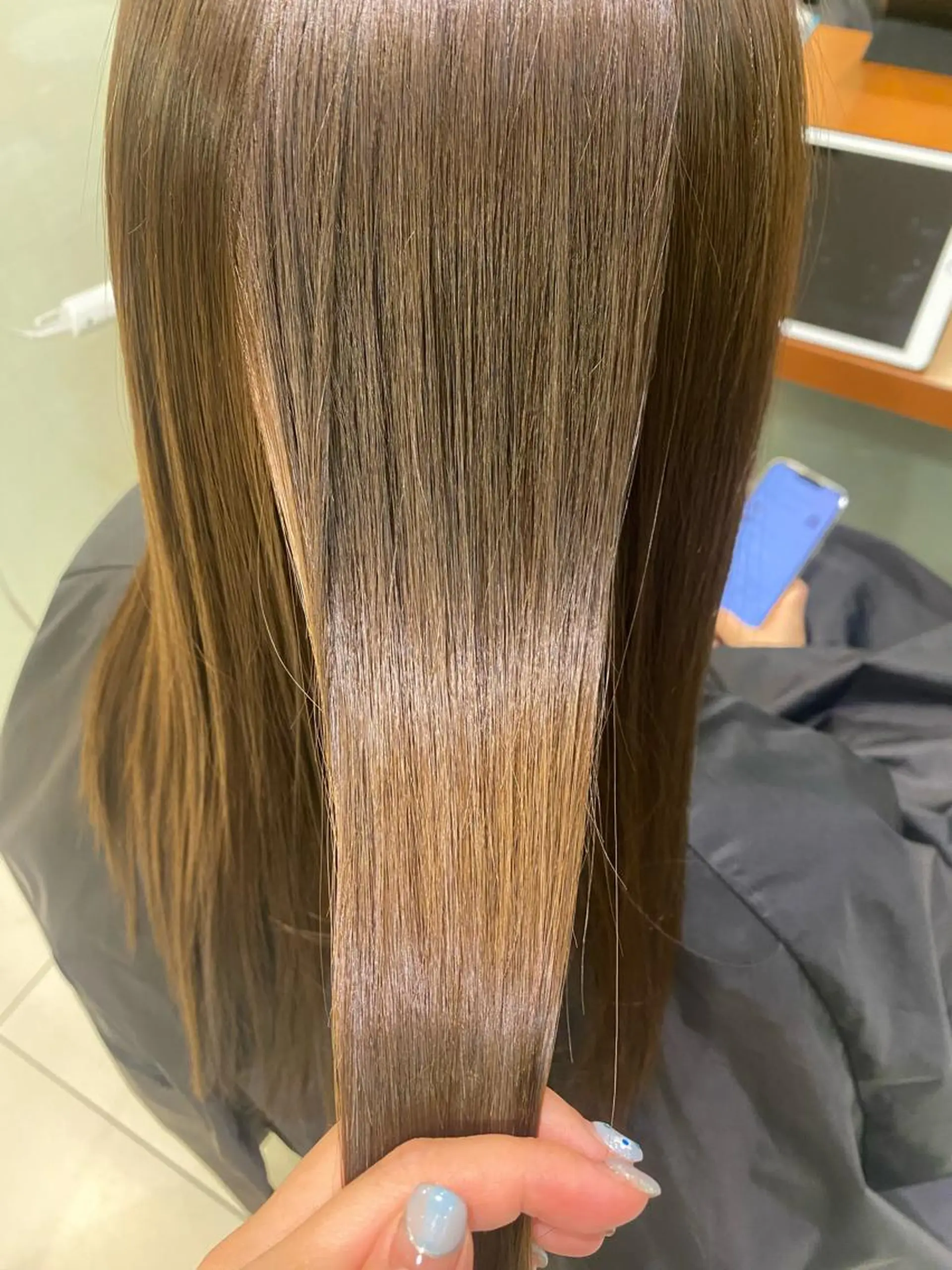 ロング REEED 豊洲所属・たき えりかのヘアスタイル