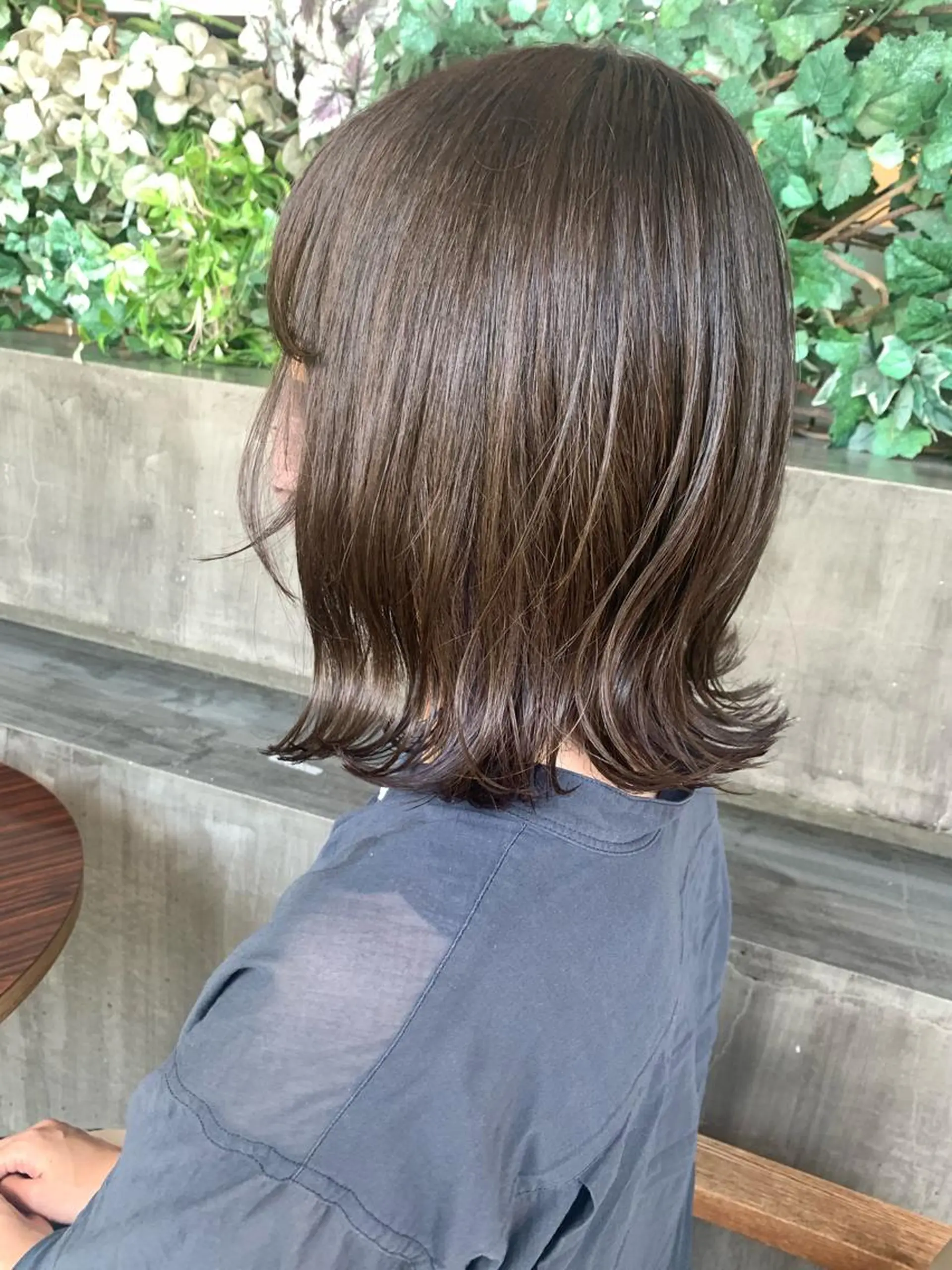 ミディアム 田中 亜沙美のヘアスタイル