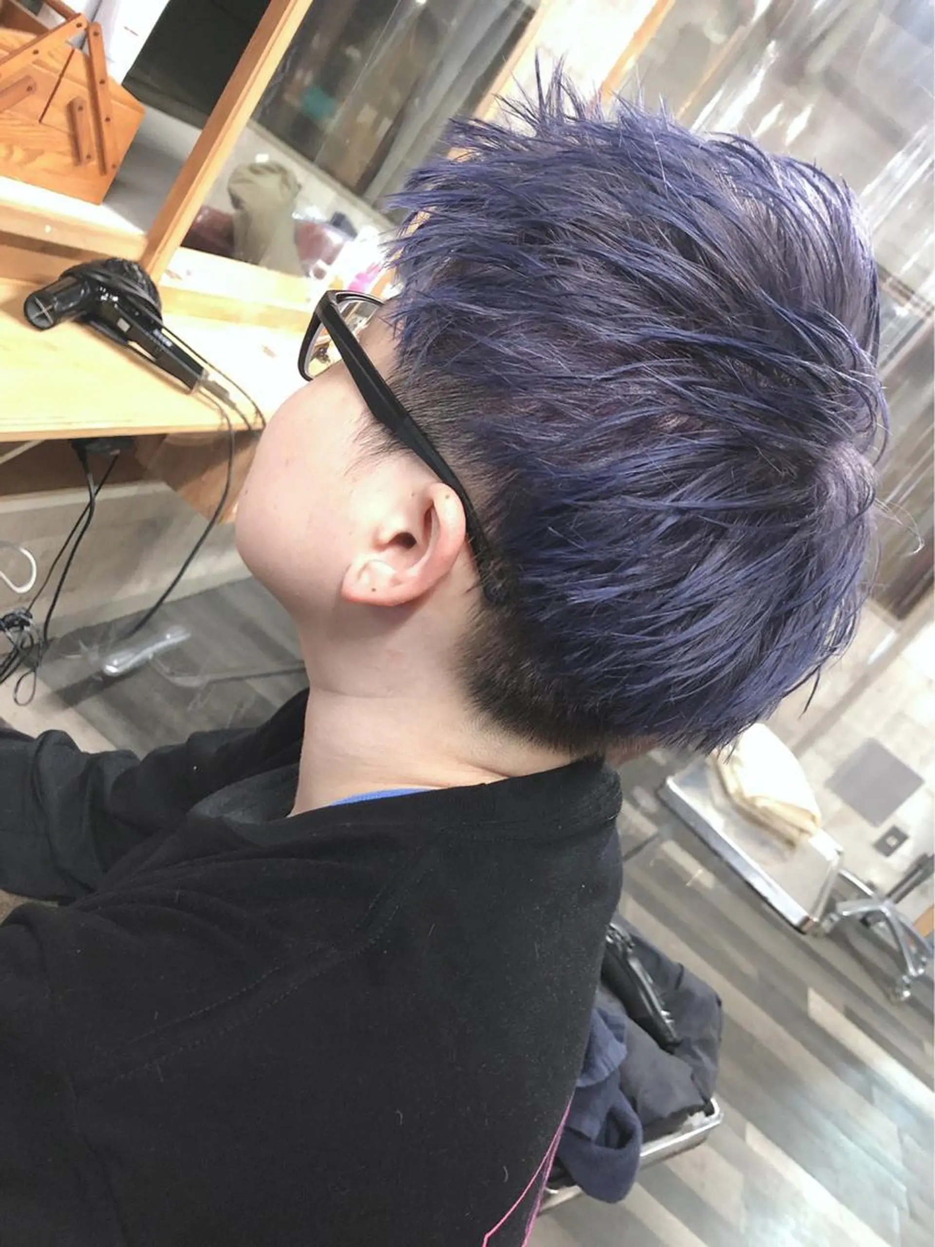 カラー メンズ PANOL 秀島のヘアスタイル