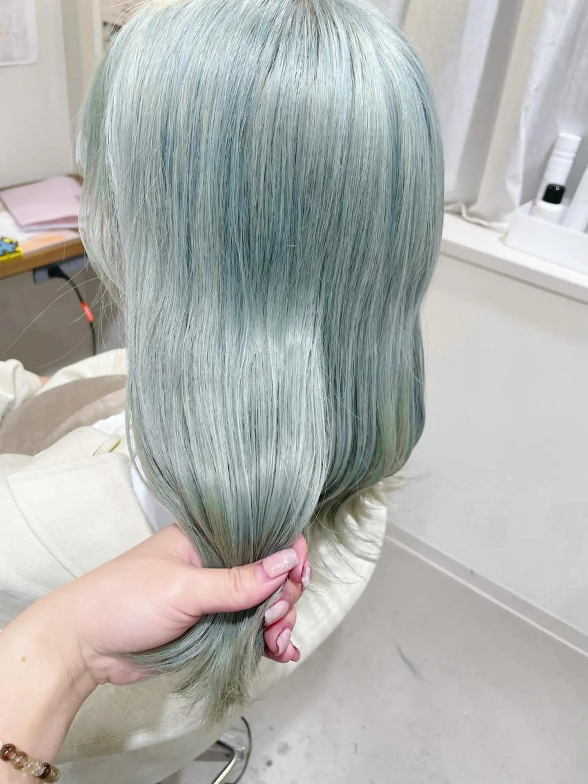 セミロング ヘアカラー トリートメント cocoluana(ココルアナ)所属・韓国風ヘア専門 🇰🇷Noaのヘアスタイル