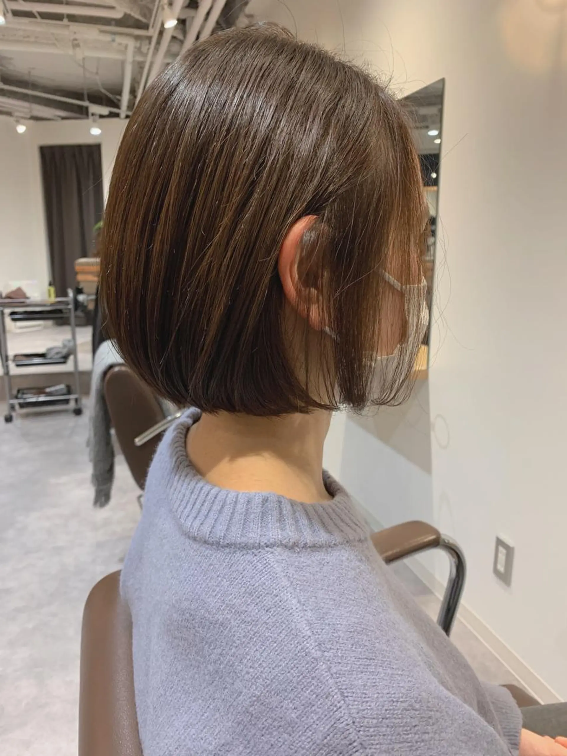 ミディアム MIA 菅原のヘアスタイル