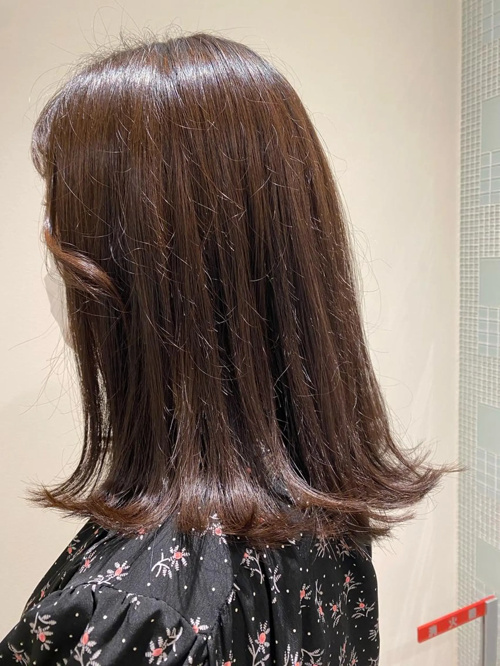 ミディアム カラー マツモト カラー/ショートボブのヘアスタイル