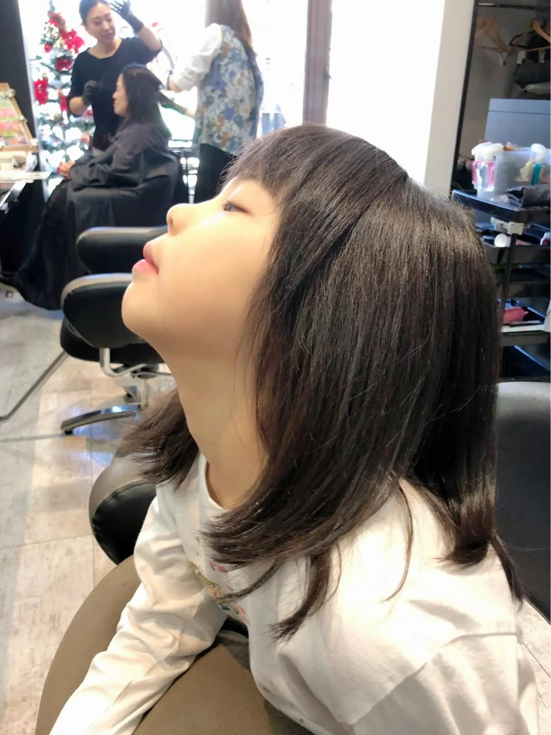 ミディアム キッズ 美容室シーズナル所属・高山 梨絵のヘアスタイル