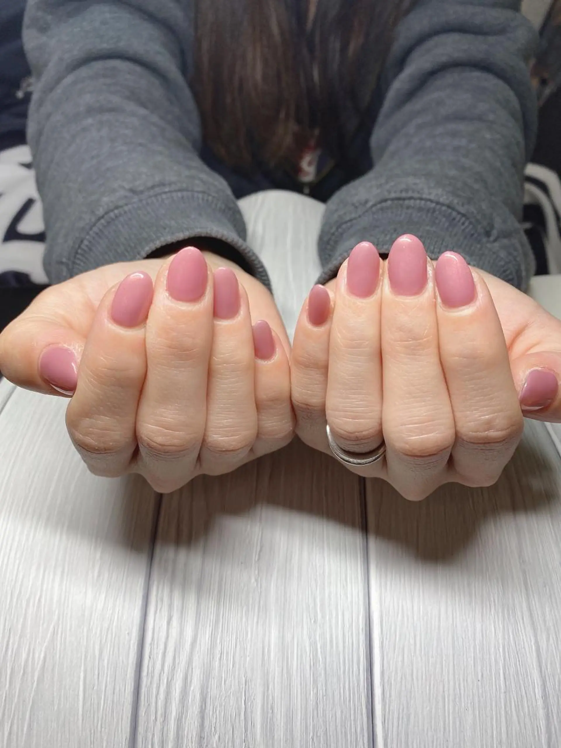 ネイル ワンカラーネイル R.I所属・R.I みちのネイルデザイン