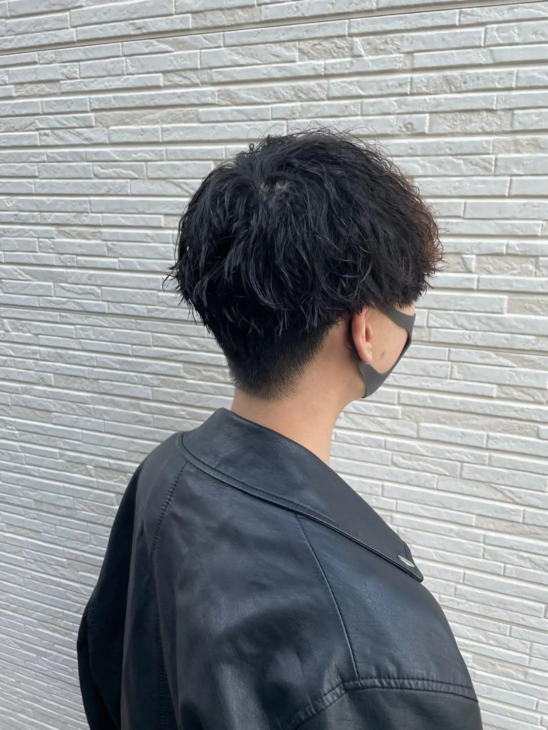 ショート カラー パーマ ヘアアレンジ メンズ キッズ SHUN メンズパーマのヘアスタイル