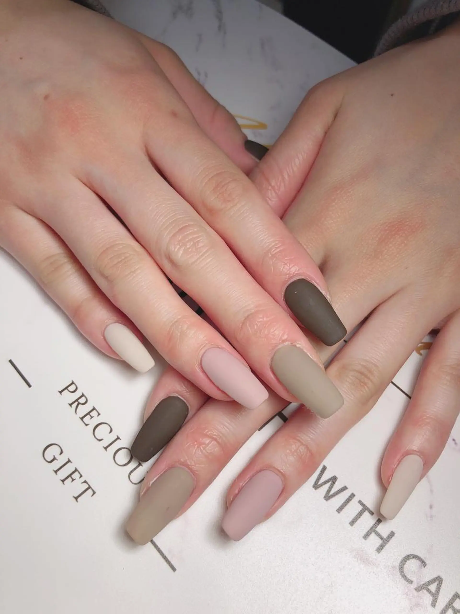 ネイル 長さ出し スカルプネイル Naka Rieのネイルデザイン