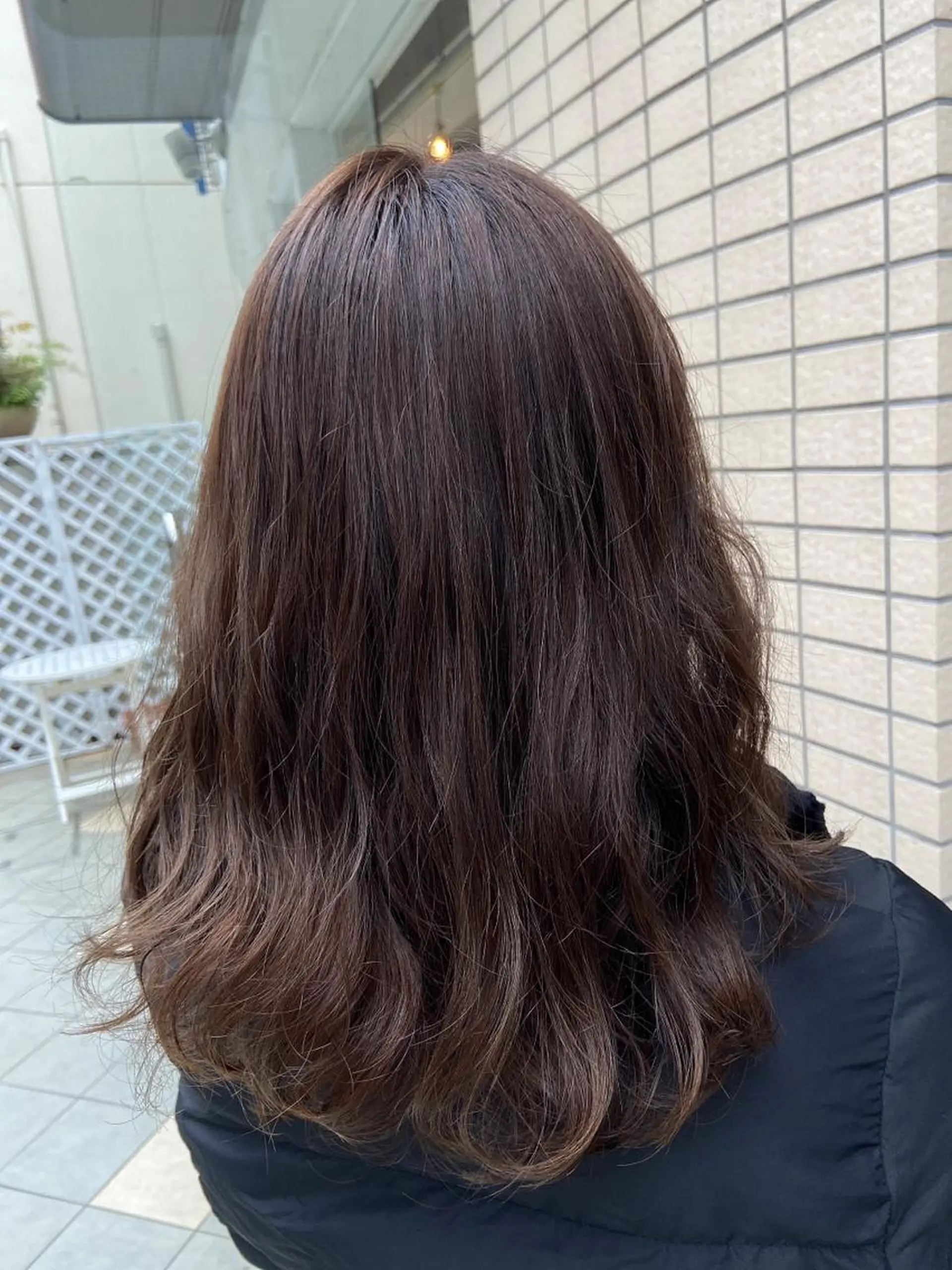 セミロング カラー ヘアカラー トリートメント 菊地 美憂のヘアスタイル