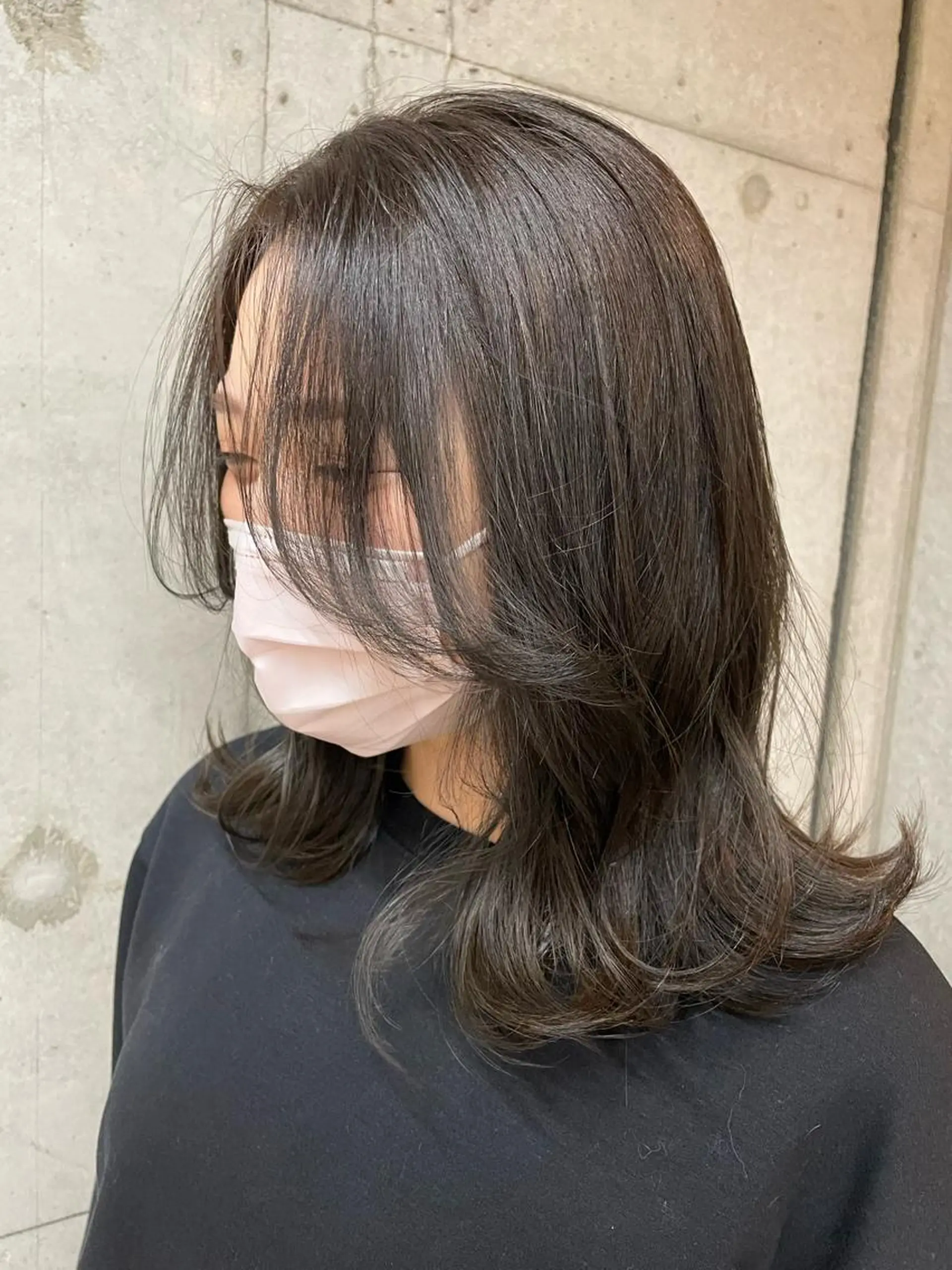 ロング カラー 女性に人気♪ はやしほのかのヘアスタイル