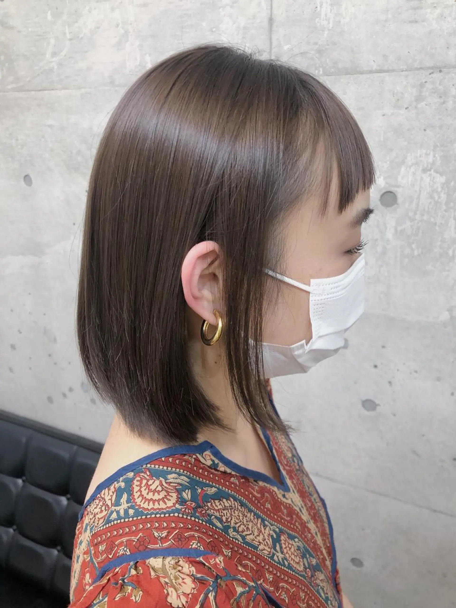 ミディアム オン眉 MeL 横浜/ ＭＩＨＯのヘアスタイル