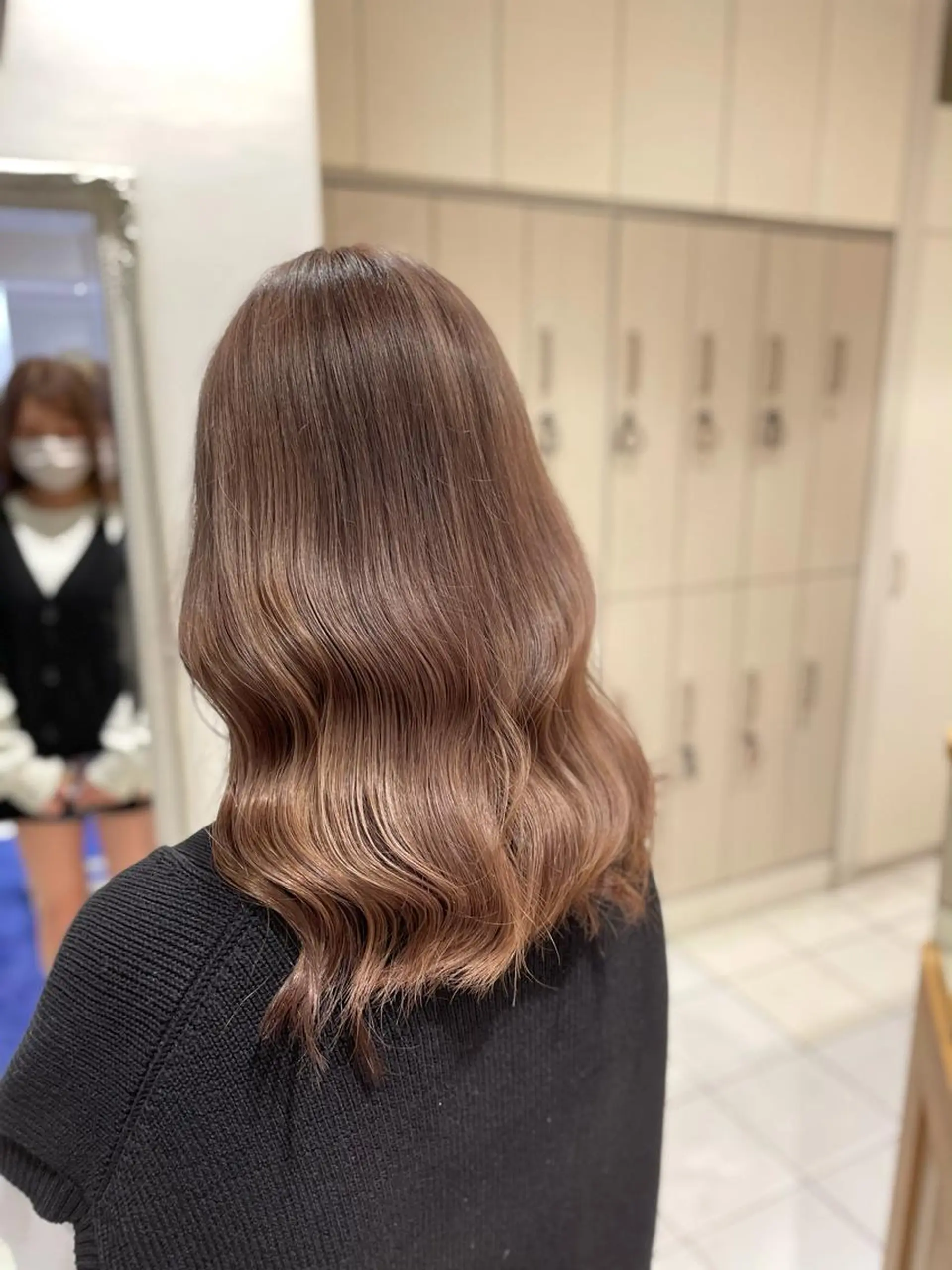 ミディアム ✨パーマ×ハイトーン Futo✨のヘアスタイル