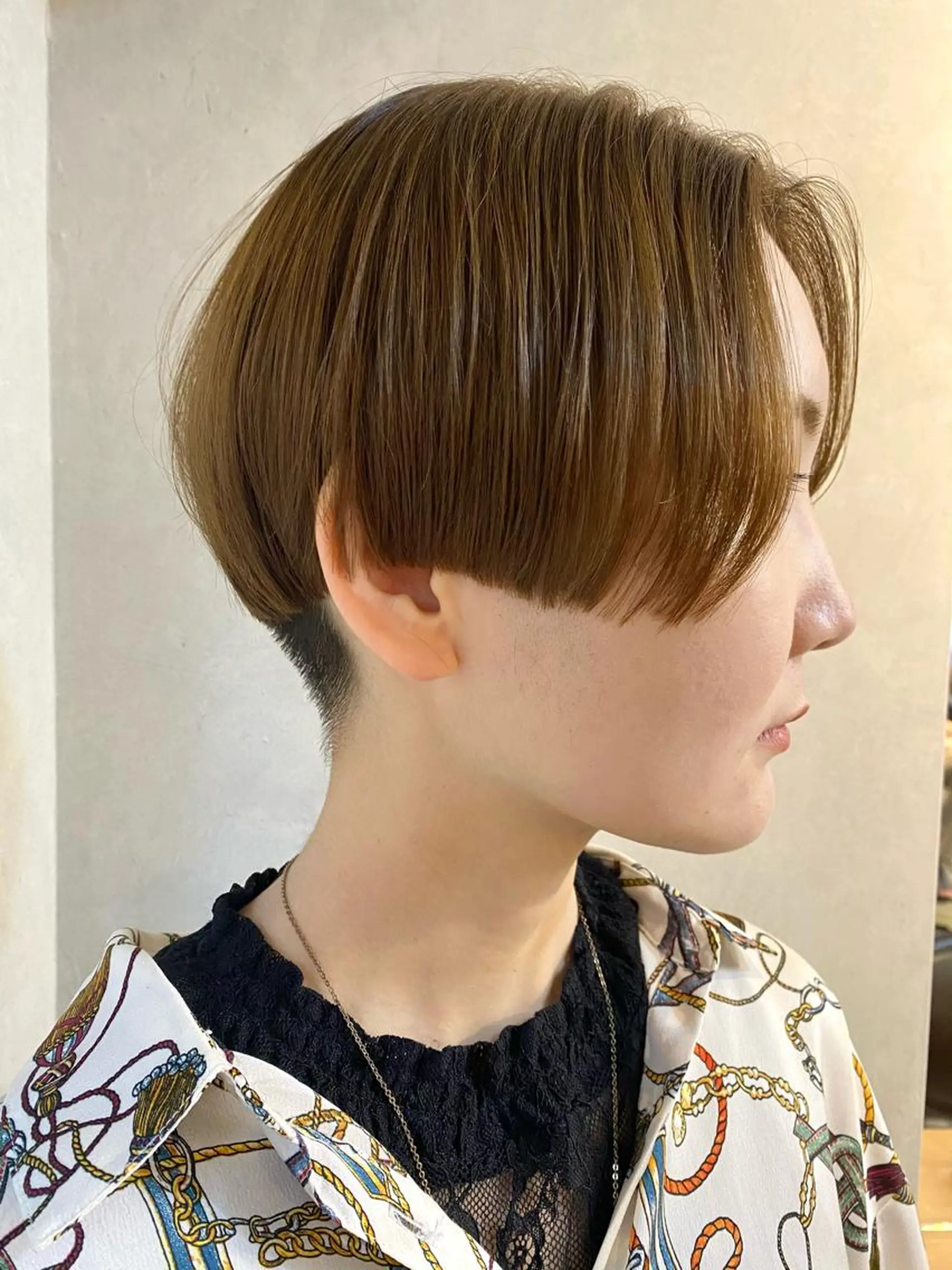 ショート カラー ヘアカラー トリートメント 🍃ショートヘア🍃 北林春樹のヘアスタイル