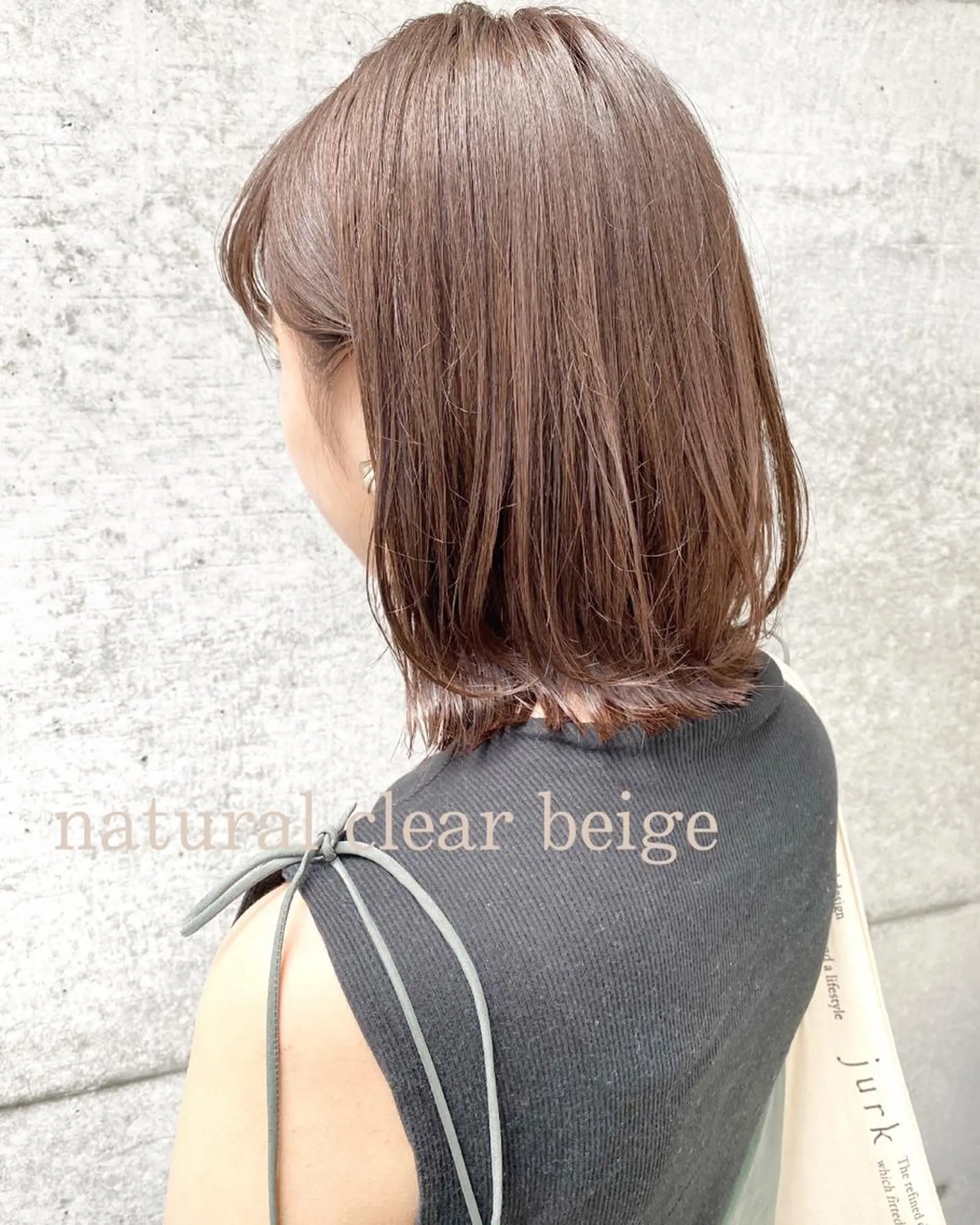 セミロング カラー clomus所属・YUKA艶髪 🌸寛ぎ部屋のヘアスタイル