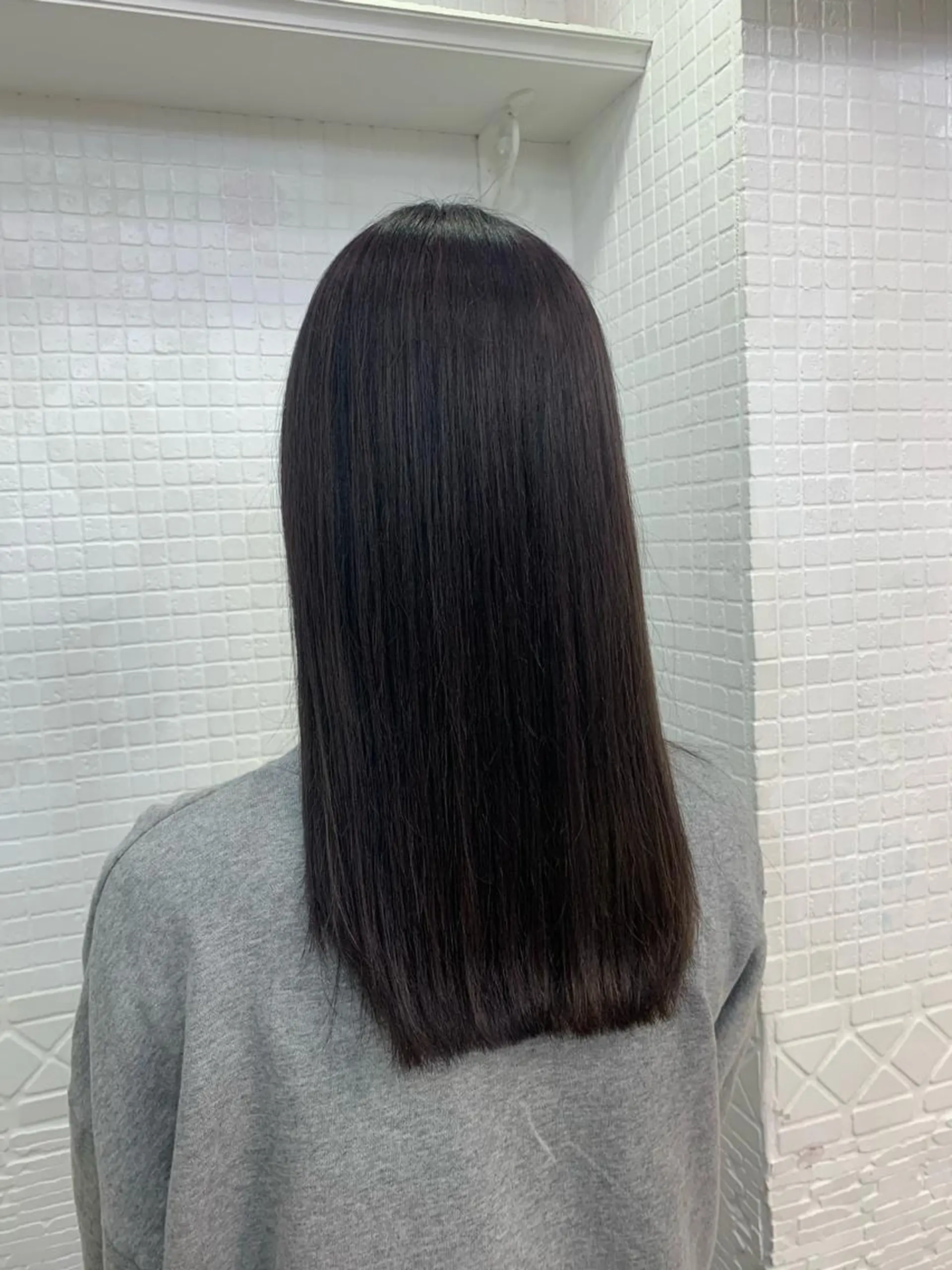 ロング アッシュ アンククロス青山店所属・ANKHCROSS りりあのヘアスタイル