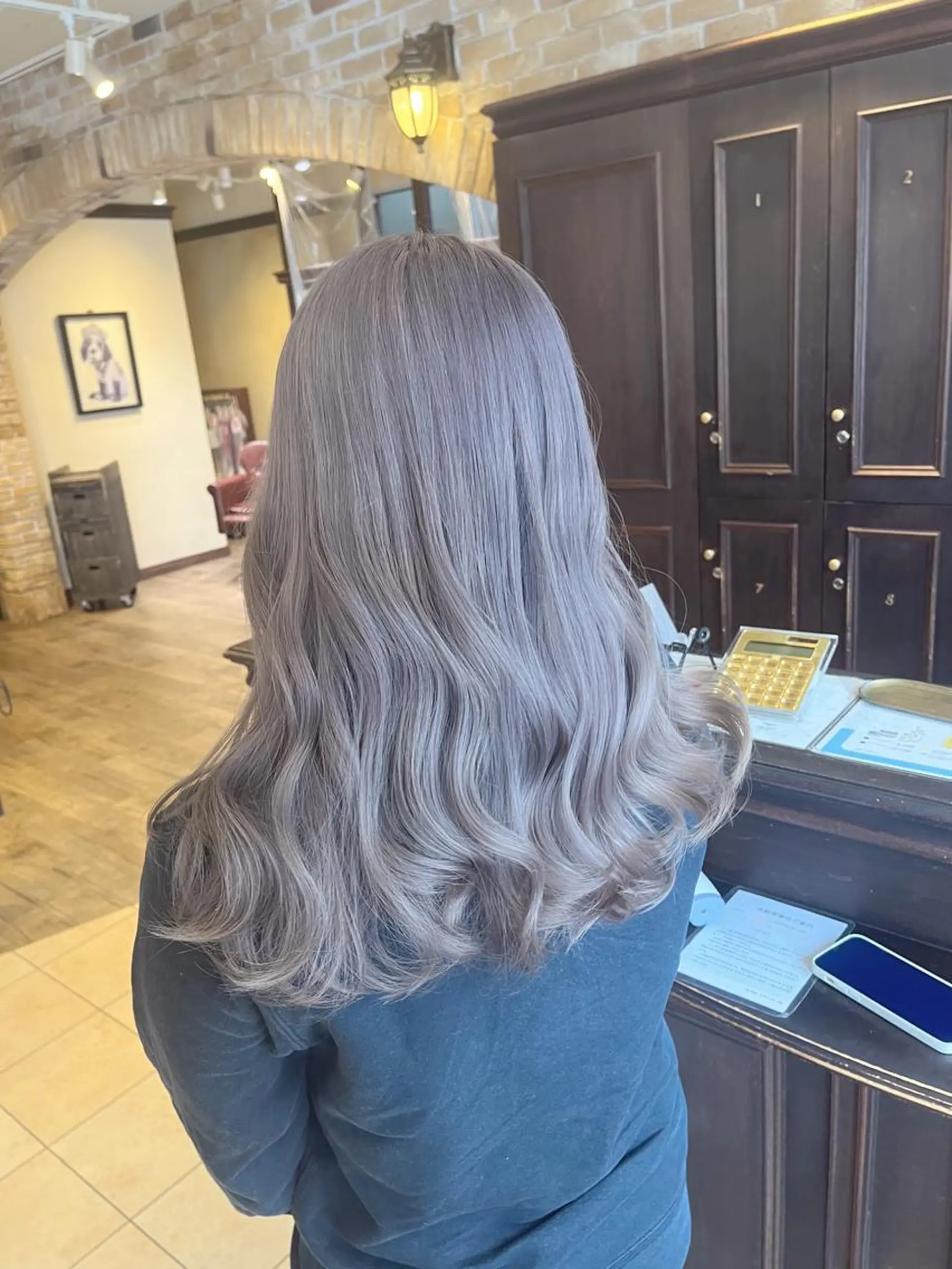 ロング ヘアカラー 🧡ミルクティー/ レイヤー🧡ショウナのヘアスタイル