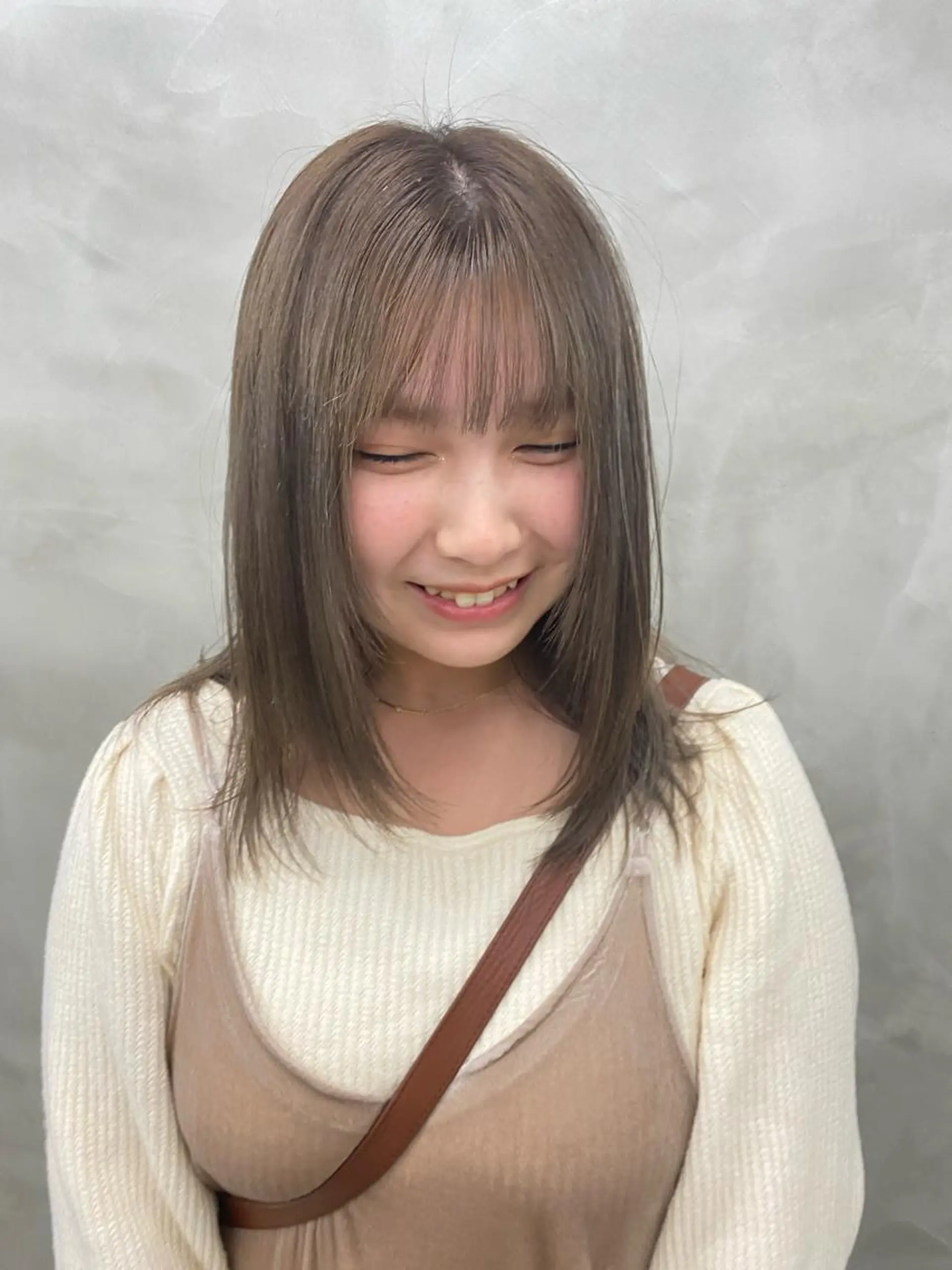 ミディアム カラー yiye 青山所属・無料カットモデル募集 🌱ひょうがのヘアスタイル