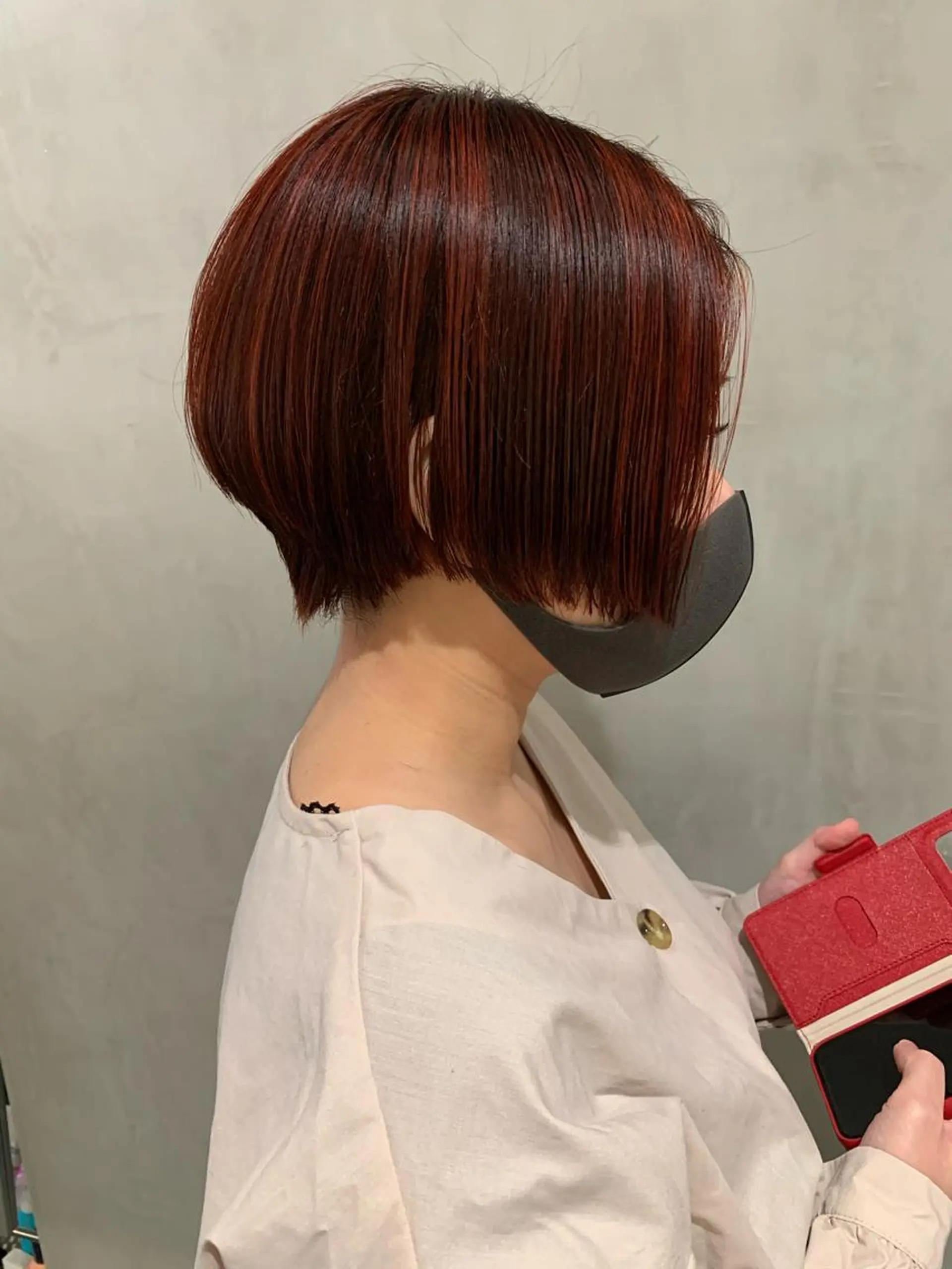 ショート カラー ヘアカラー トリートメント アンニュイヘア🪽 ayumiのヘアスタイル