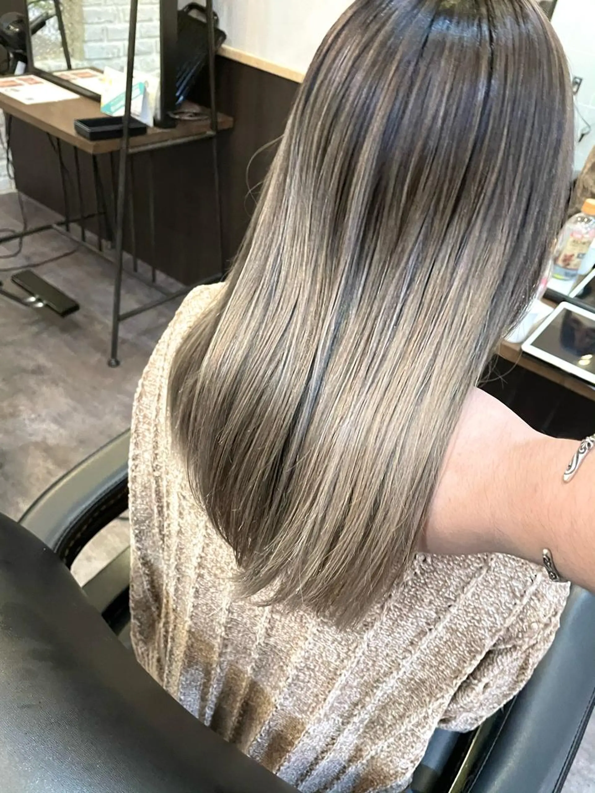 ロング カラー 中川歩　髪質改善 ツヤカラー【横浜】のヘアスタイル