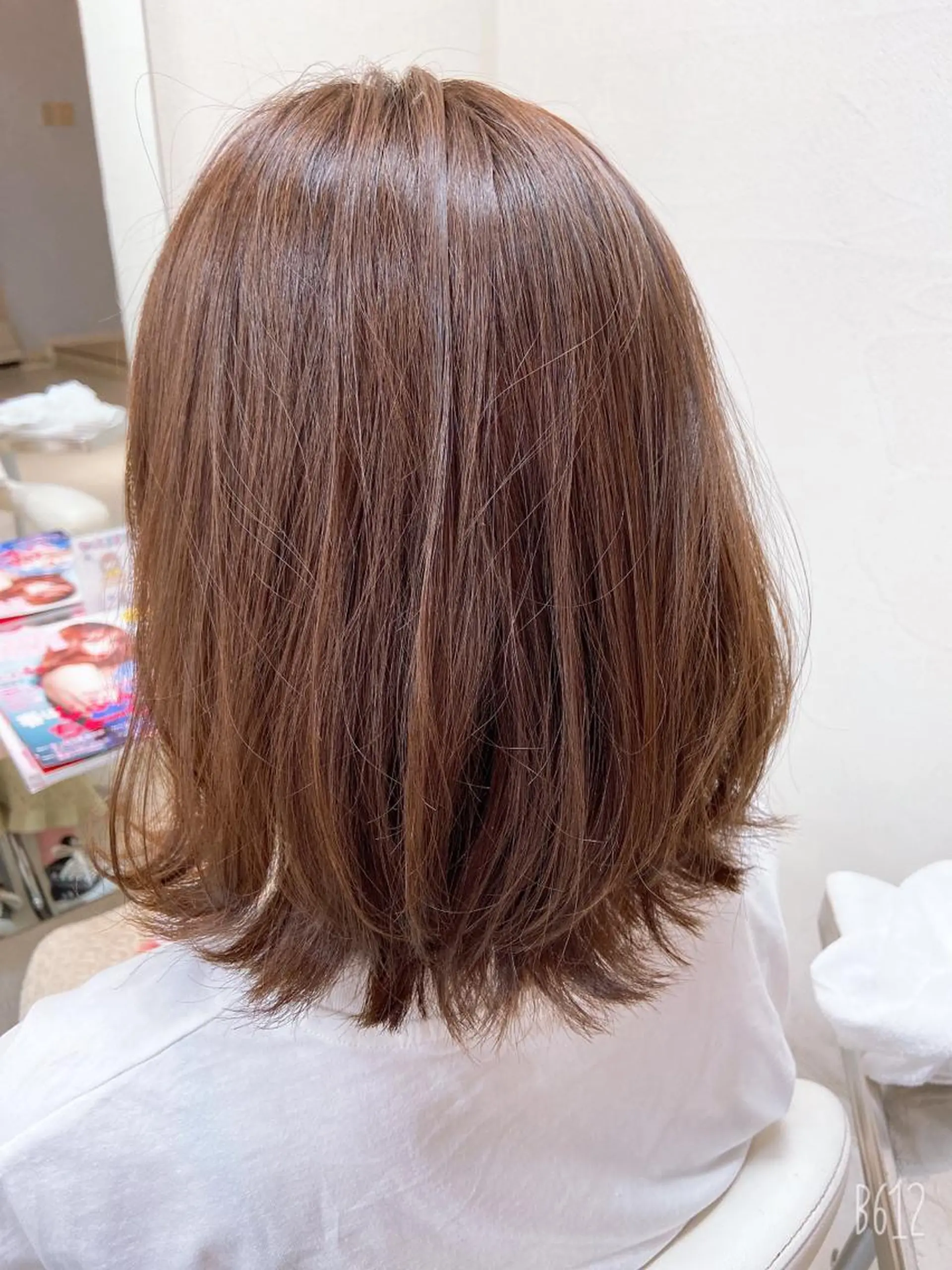 セミロング カット トリートメント 菊地 美憂のヘアスタイル