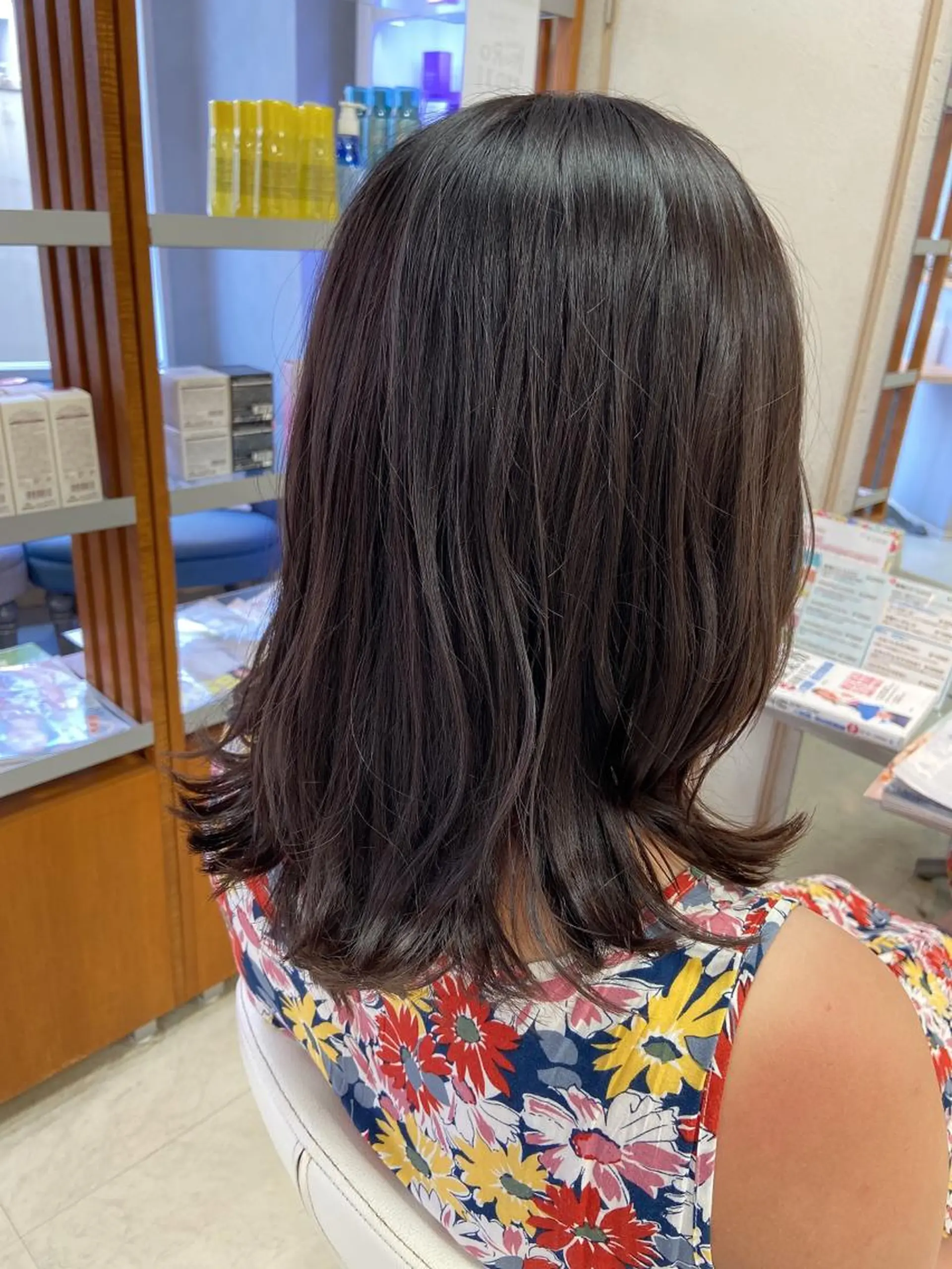 セミロング レイヤーカット カット トリートメント 菊地 美憂のヘアスタイル